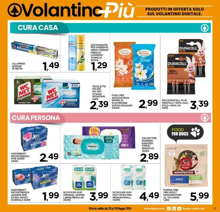 Sottocosto da 20 maggio a 29 maggio di 2024 - Pagina del volantino 31