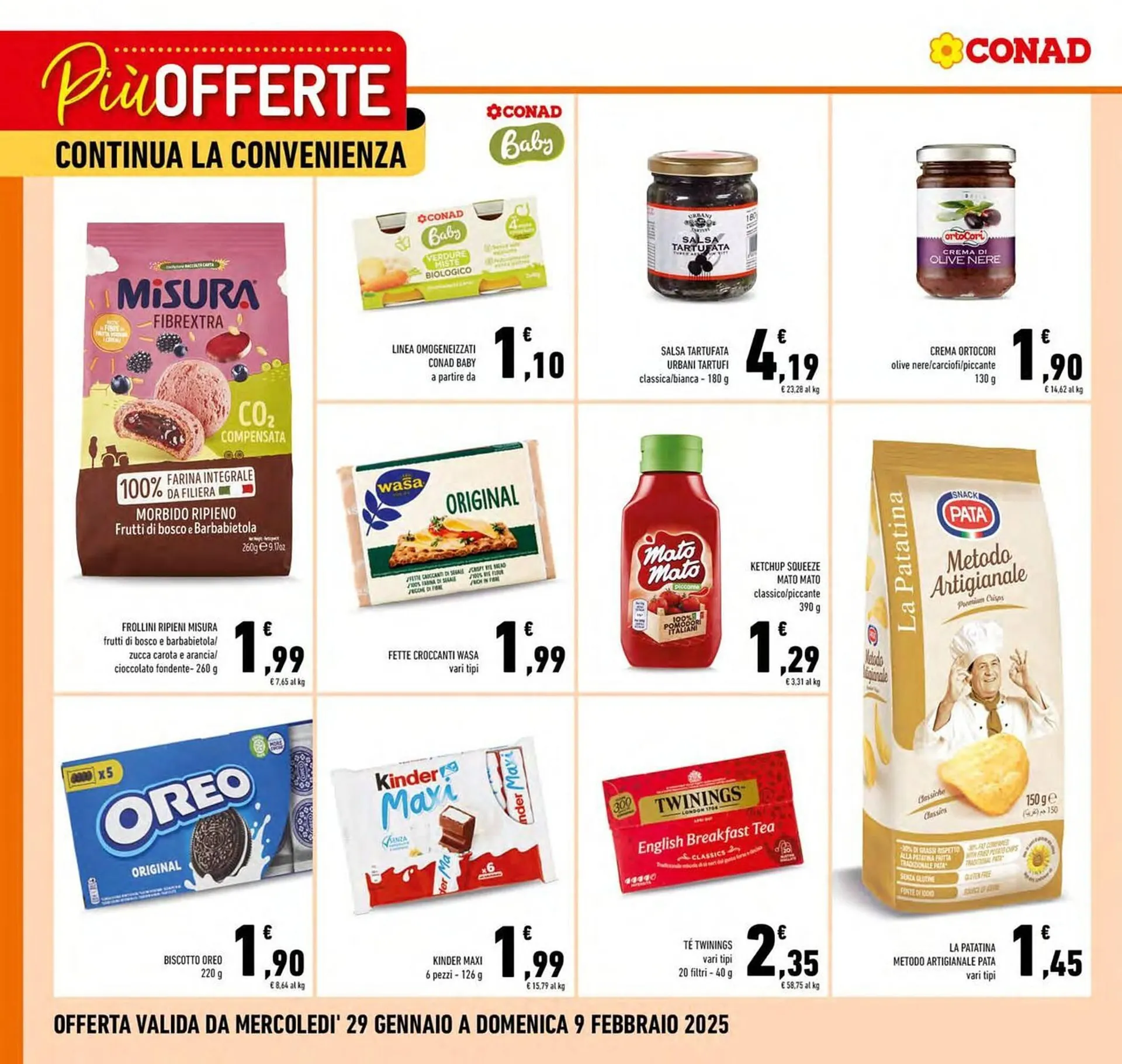 Volantino Conad da 29 gennaio a 9 febbraio di 2025 - Pagina del volantino 2
