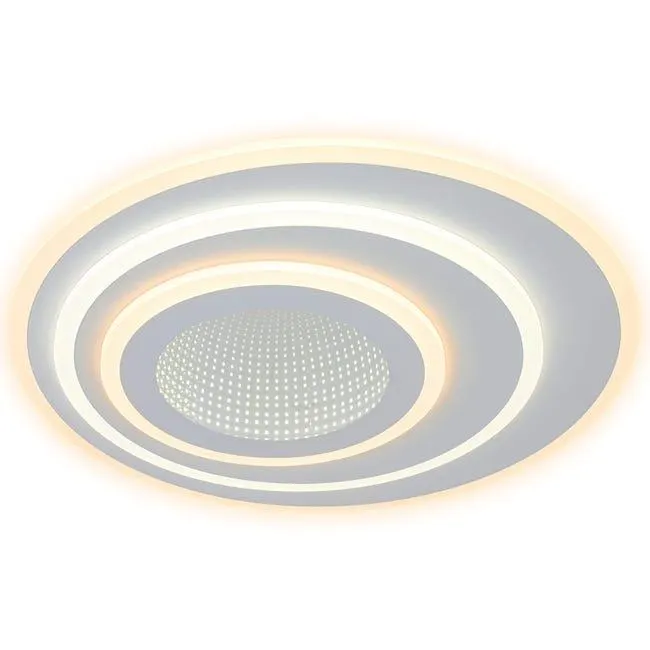 Plafoniera LED SPACE Ø 48 cm bianco IP20 bianco naturale, 4200 lumen