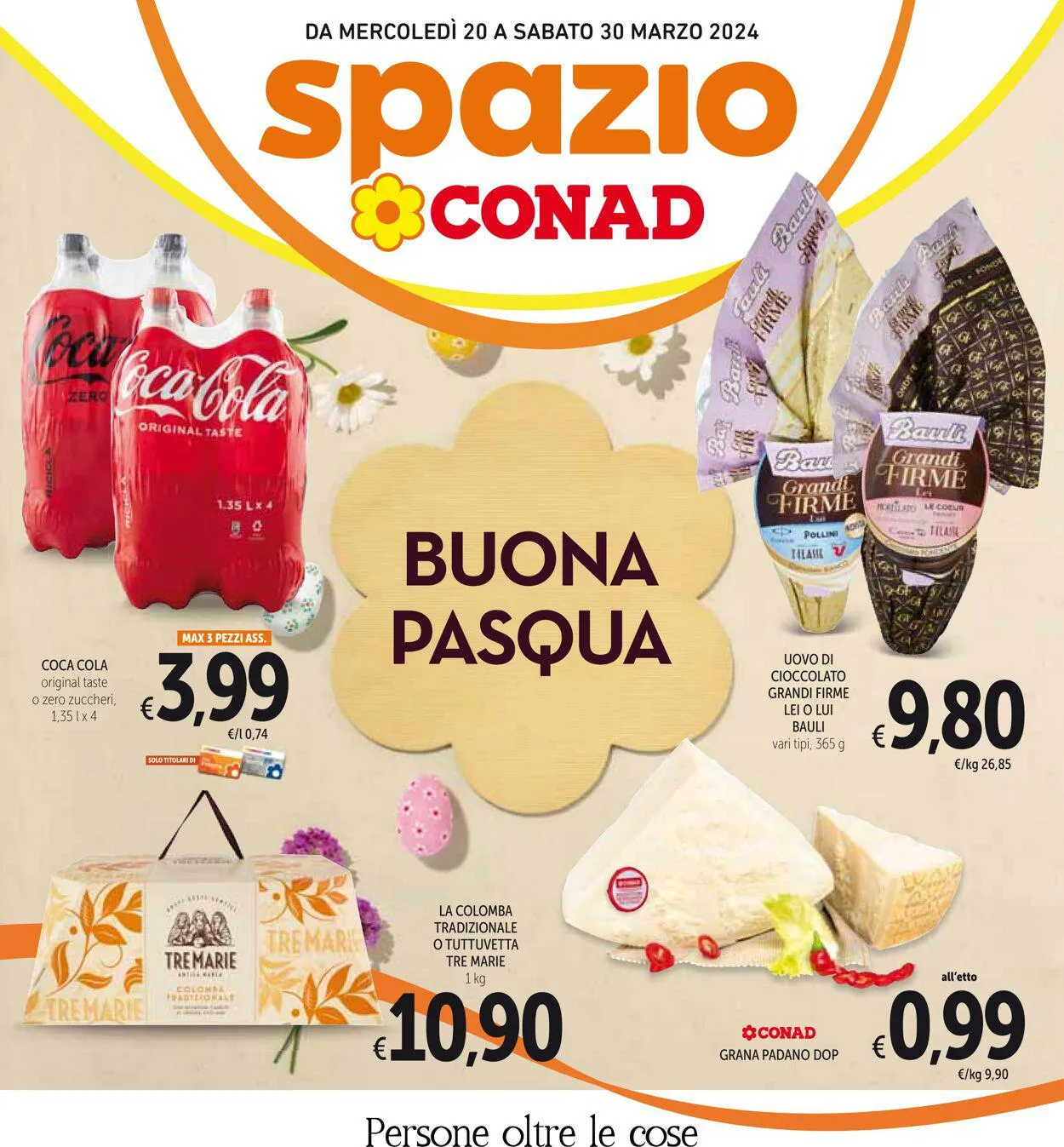Conad - Spazio - Napoli Volantino attuale da 20 marzo a 30 marzo di 2024 - Pagina del volantino 1