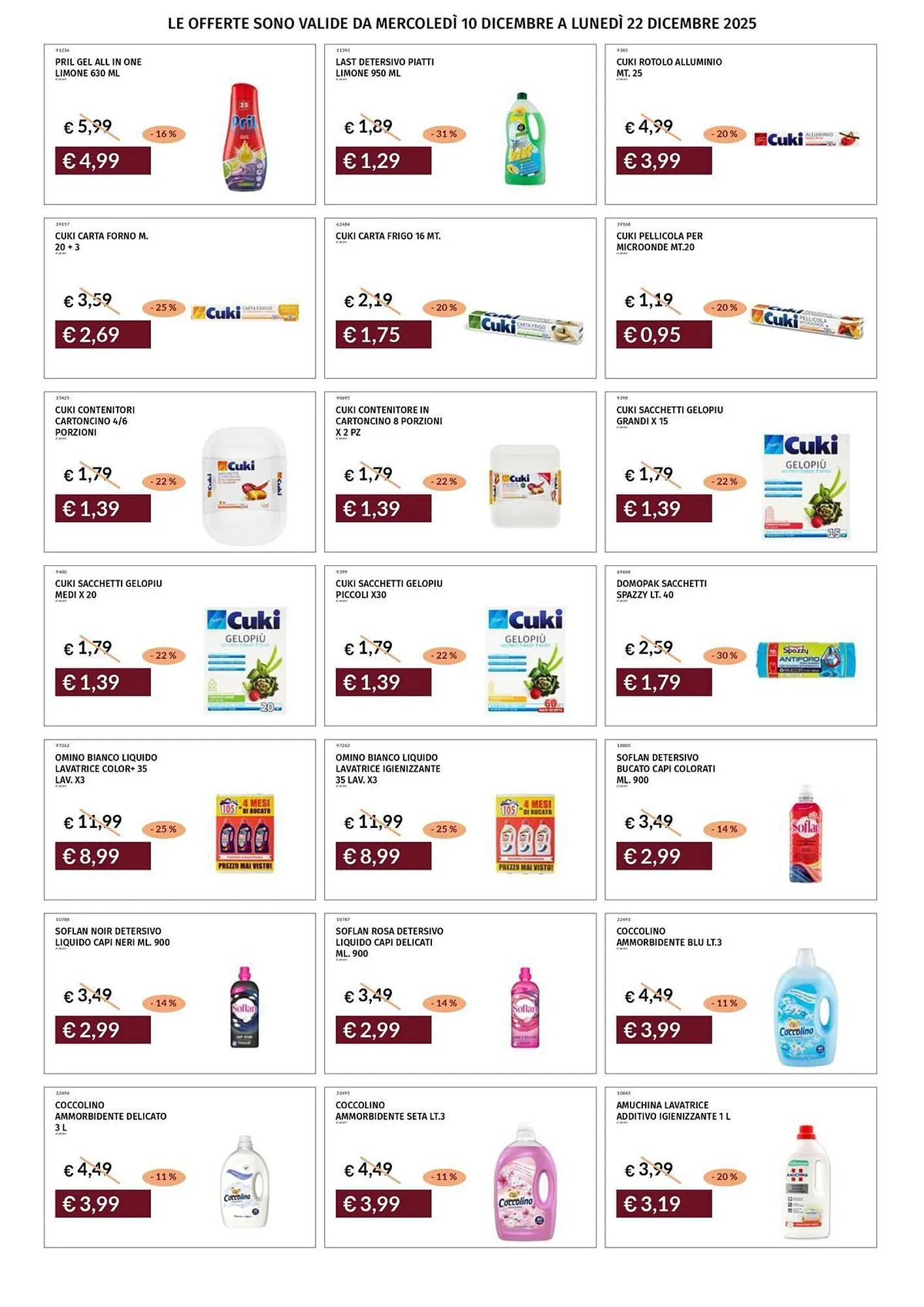 Volantino Prezzemolo e Vitale da 11 dicembre a 22 dicembre di 2025 - Pagina del volantino 51