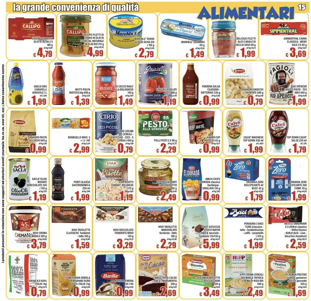 Top Supermercati Volantino attuale da 18 dicembre a 1 gennaio di 2026 - Pagina del volantino 15