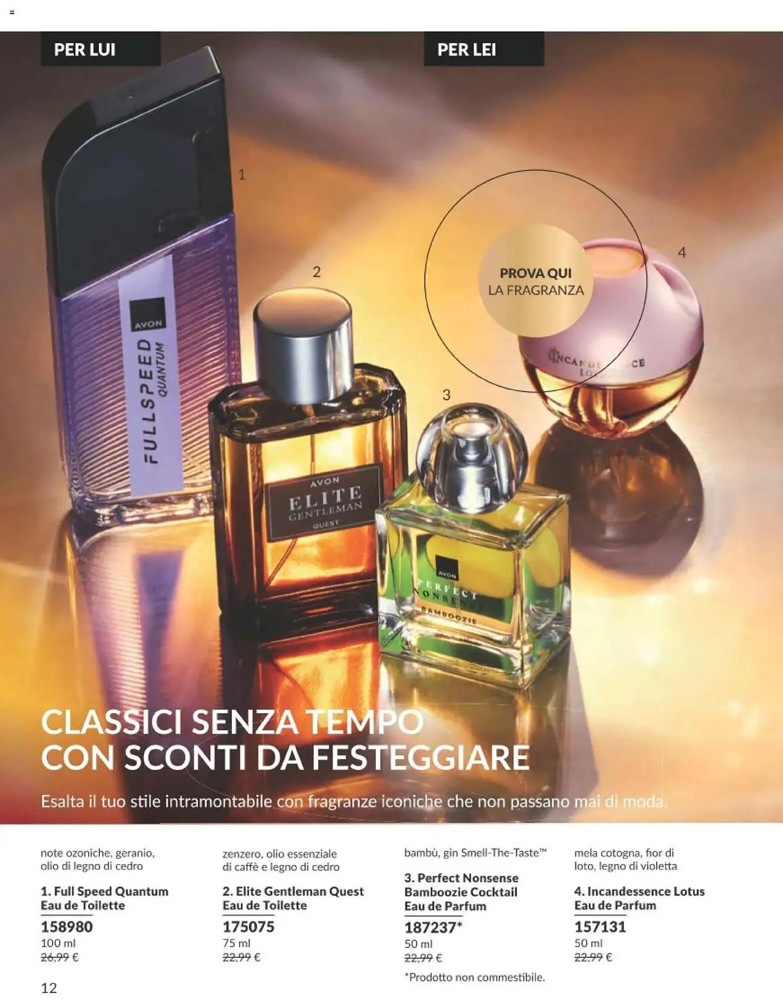 Catalogo Avon da 31 dicembre a 31 gennaio di 2026 - Pagina del volantino 12