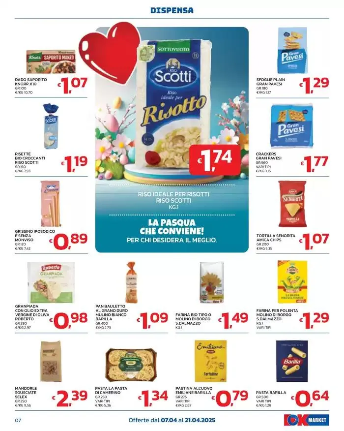 LA PASQUA CHE CONVIENE! da 7 aprile a 21 aprile di 2025 - Pagina del volantino 7