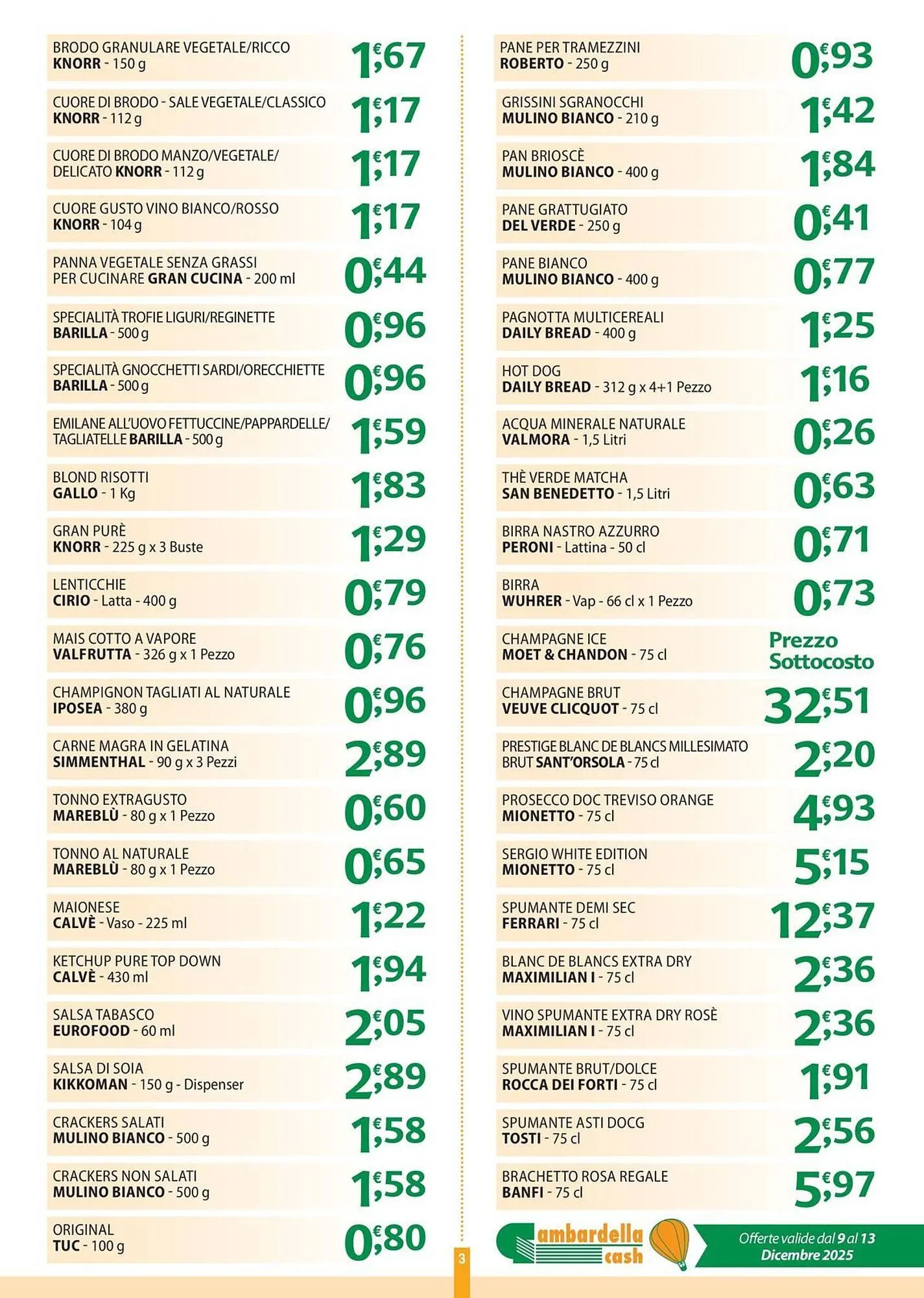 Volantino Gambardella Cash da 9 dicembre a 13 dicembre di 2025 - Pagina del volantino 3