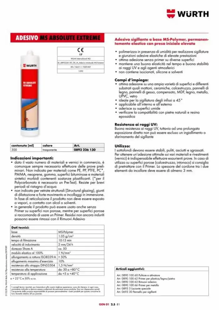 Catalogo generale da 29 aprile a 31 dicembre di 2025 - Pagina del volantino 150