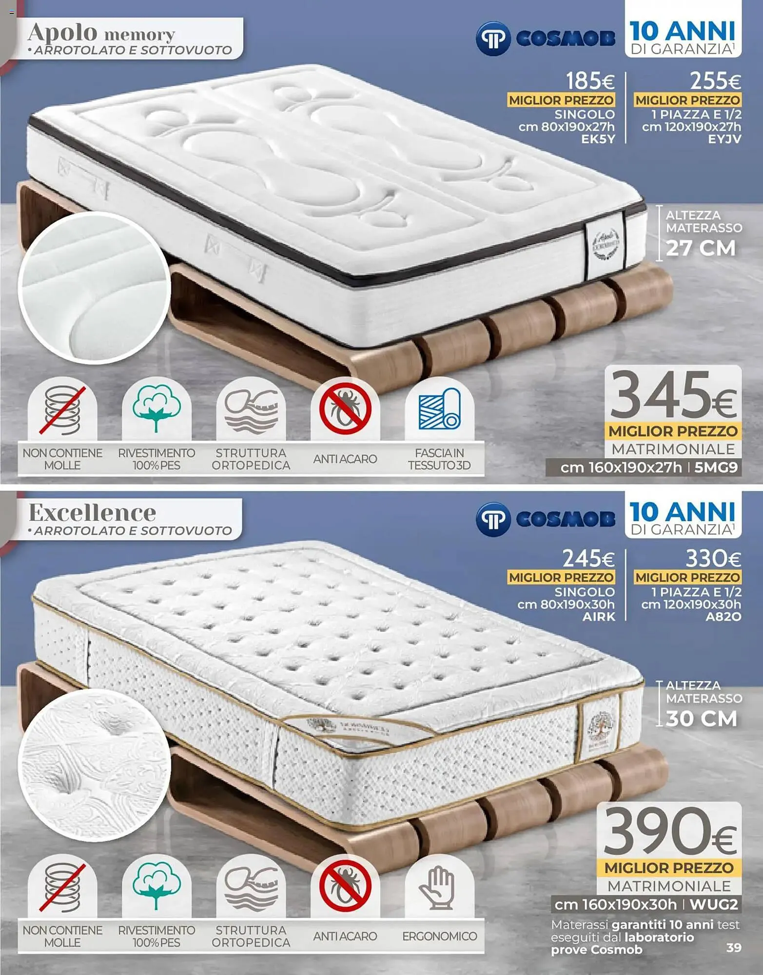 Volantino Mondo Convenienza da 4 gennaio a 31 gennaio di 2026 - Pagina del volantino 39