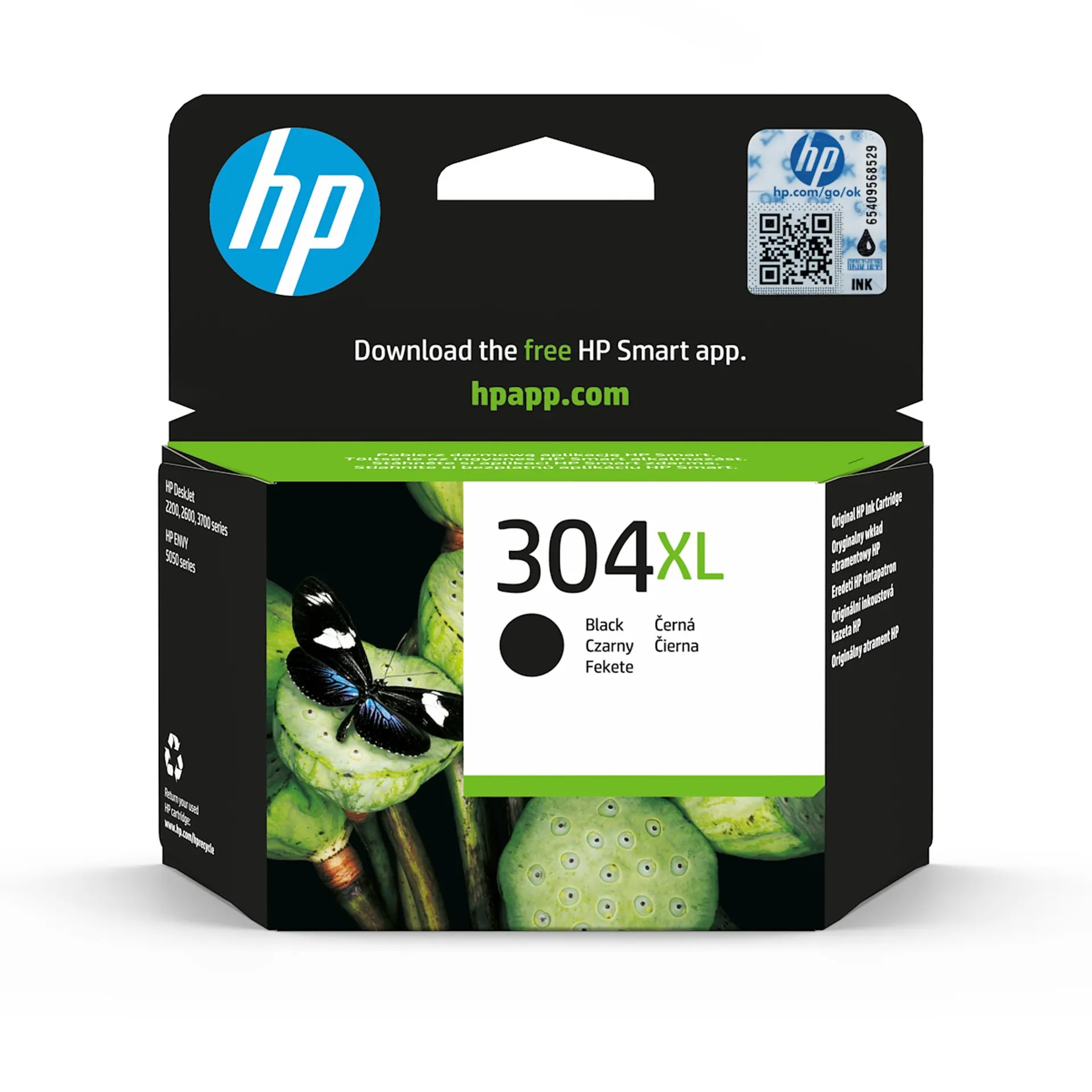HP - HP 304XL cartuccia di inchiostro originale alta capacità , Nero