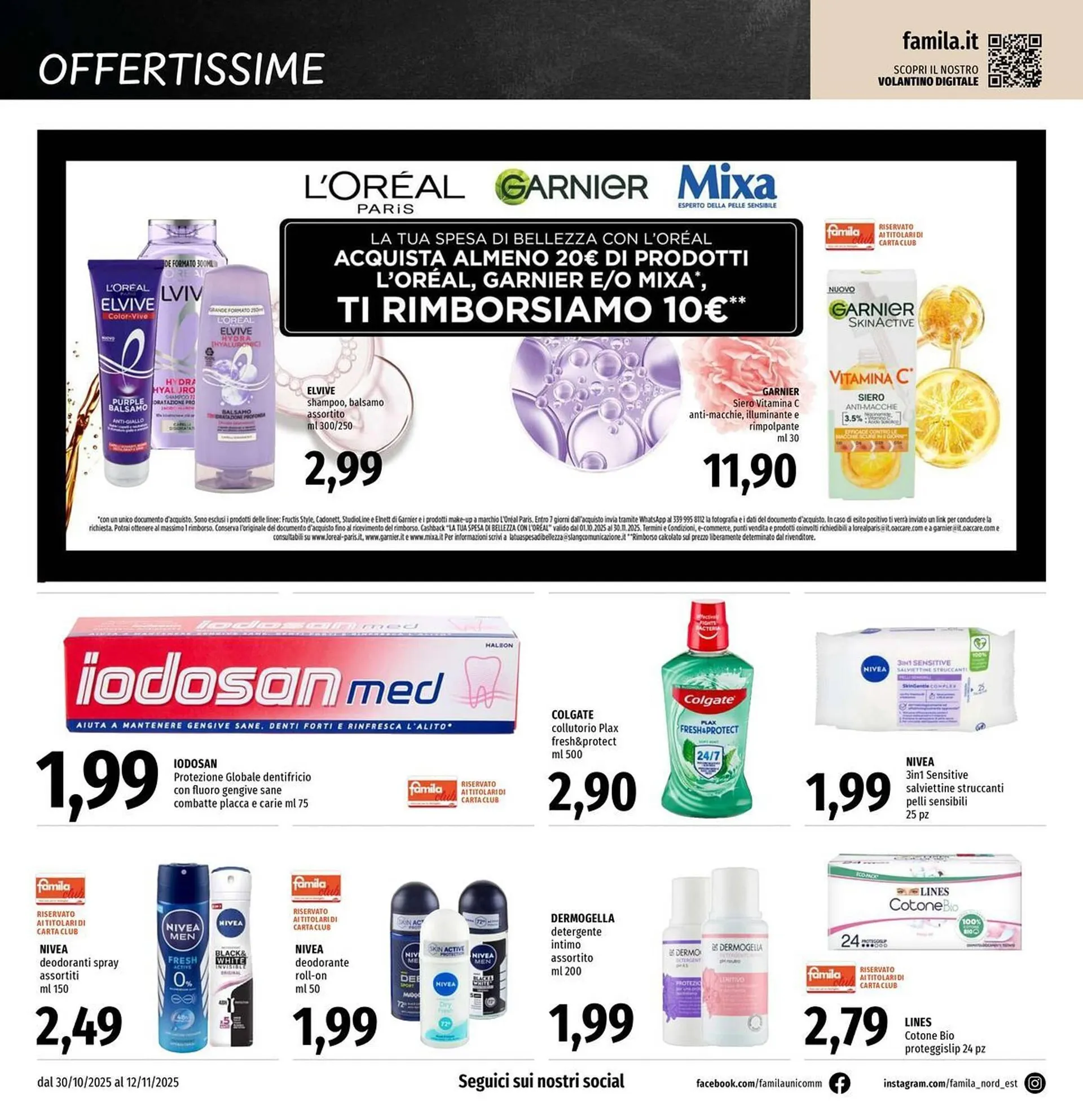 Volantino Famila Superstore da 30 ottobre a 12 novembre di 2025 - Pagina del volantino 22