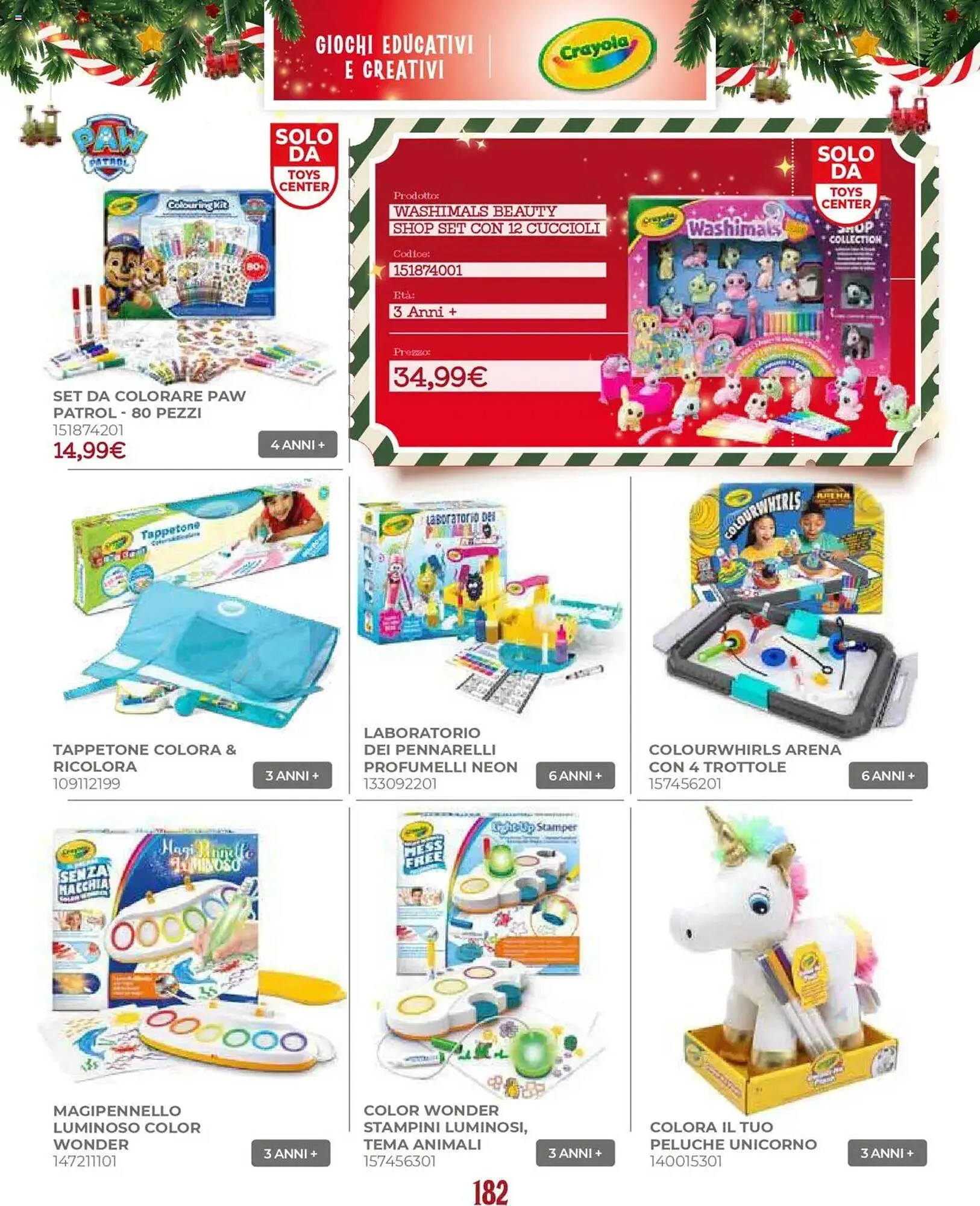 Volantino Toys Center da 17 ottobre a 24 dicembre di 2025 - Pagina del volantino 184