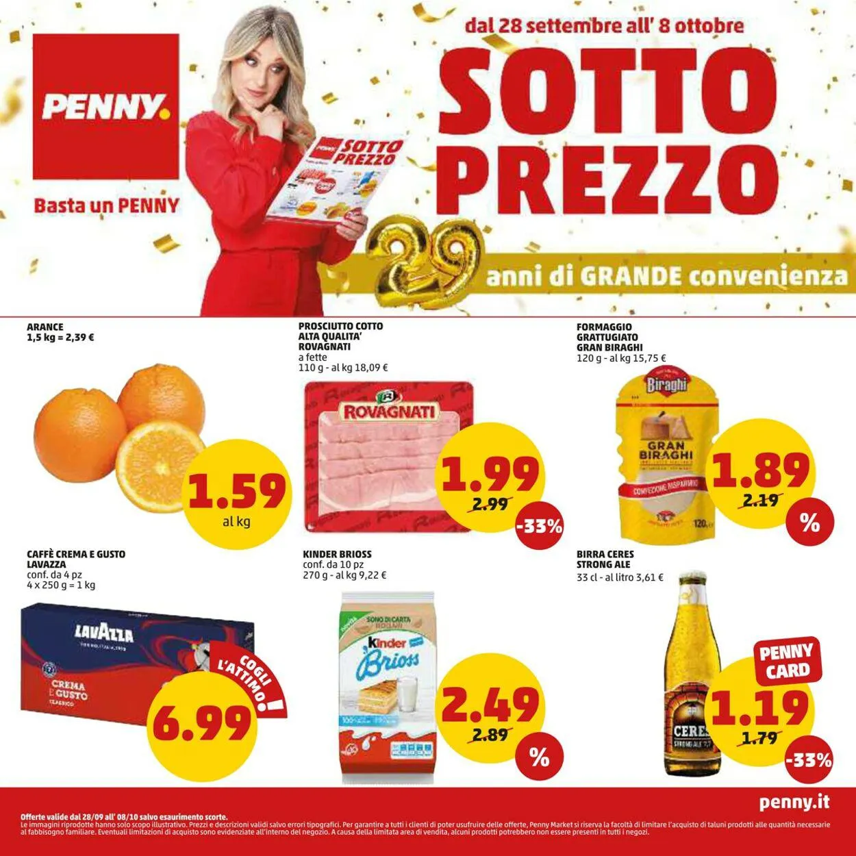 Penny Market Volantino attuale da 28 settembre a 8 ottobre di 2023 - Pagina del volantino 1