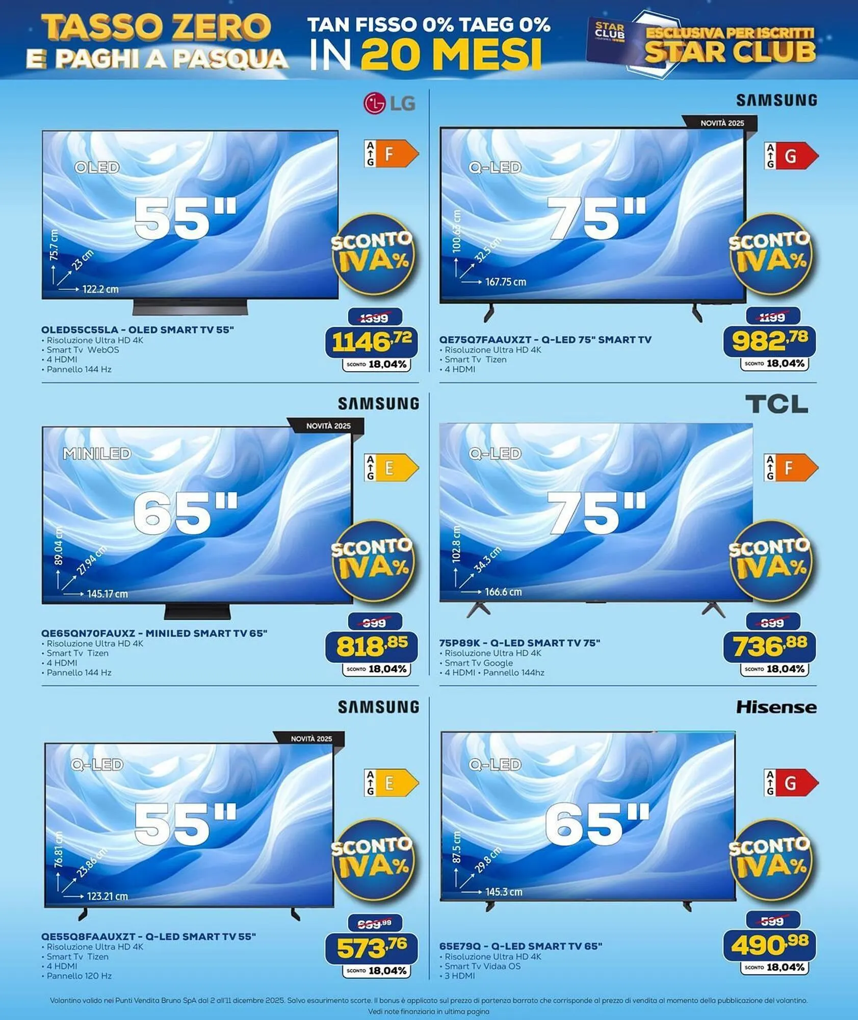 Volantino Euronics da 2 dicembre a 11 dicembre di 2025 - Pagina del volantino 18