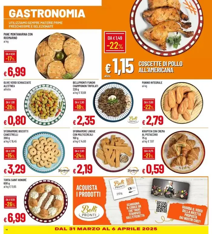 GALASSIA BUONO SPESA 20% + GRANDI MARCHE SC.FINO 50% da 26 marzo a 6 aprile di 2025 - Pagina del volantino 14