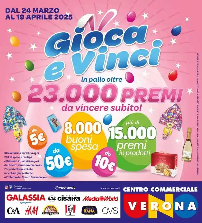 GALASSIA BUONO SPESA 20% + GRANDI MARCHE SC.FINO 50% da 26 marzo a 6 aprile di 2025 - Pagina del volantino 28