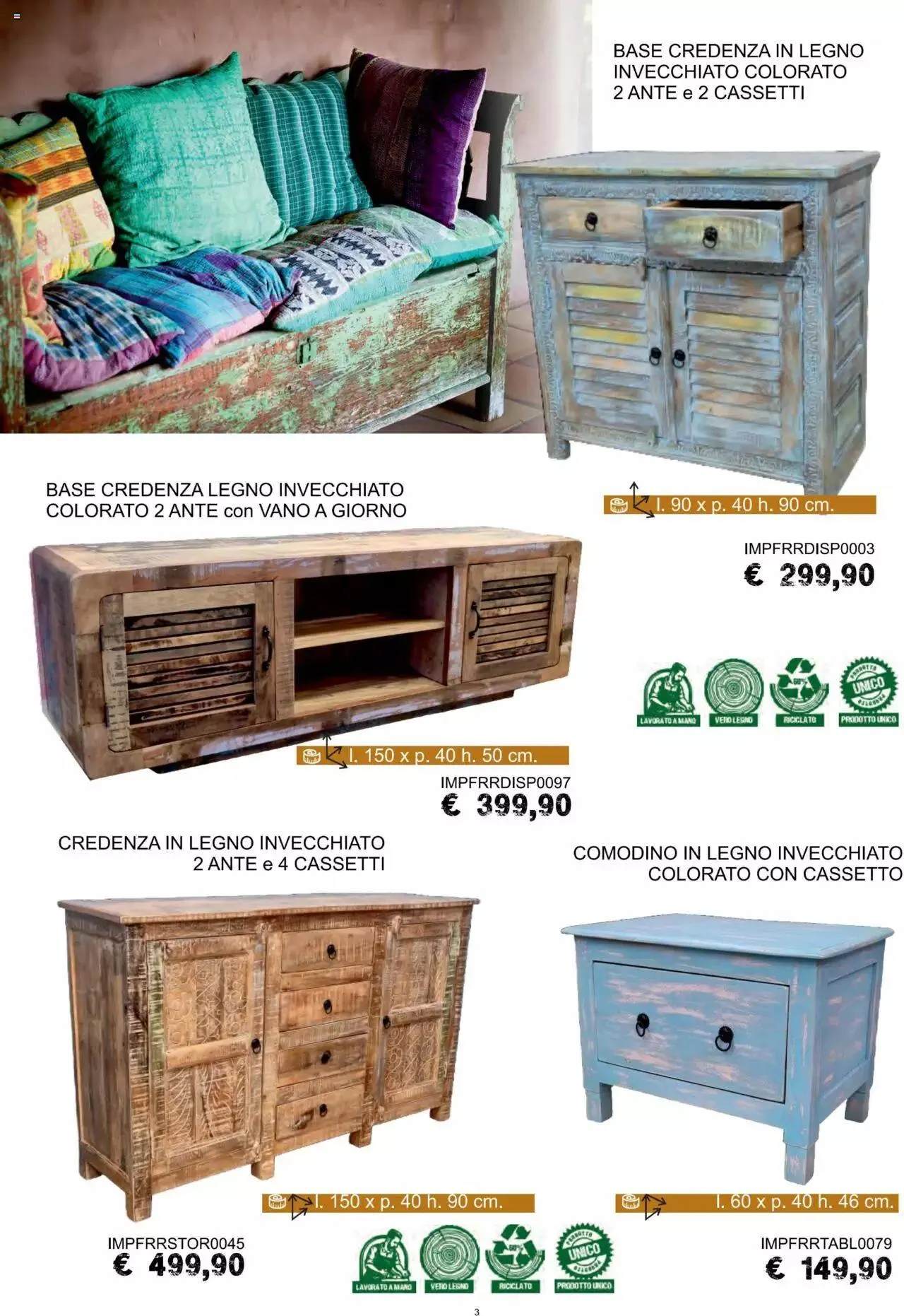 La Prealpina - Catalogo Mobili Etnici e industrial da 10 gennaio a 31 dicembre di 2024 - Pagina del volantino 3