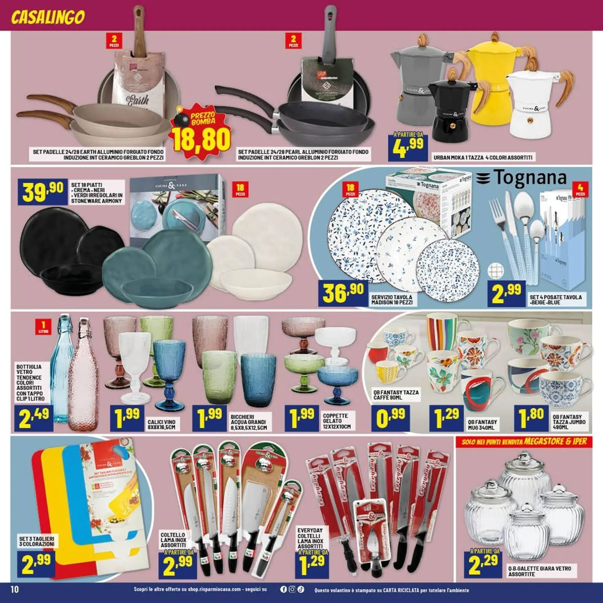 Volantino Risparmio Casa da 7 gennaio a 18 gennaio di 2026 - Pagina del volantino 10