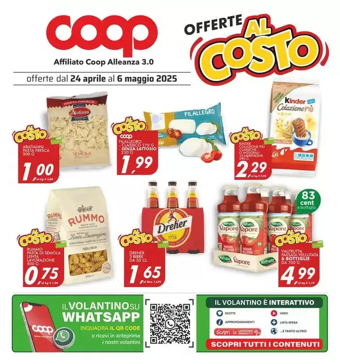 Al costo da 24 aprile a 6 maggio di 2025 - Pagina del volantino 1