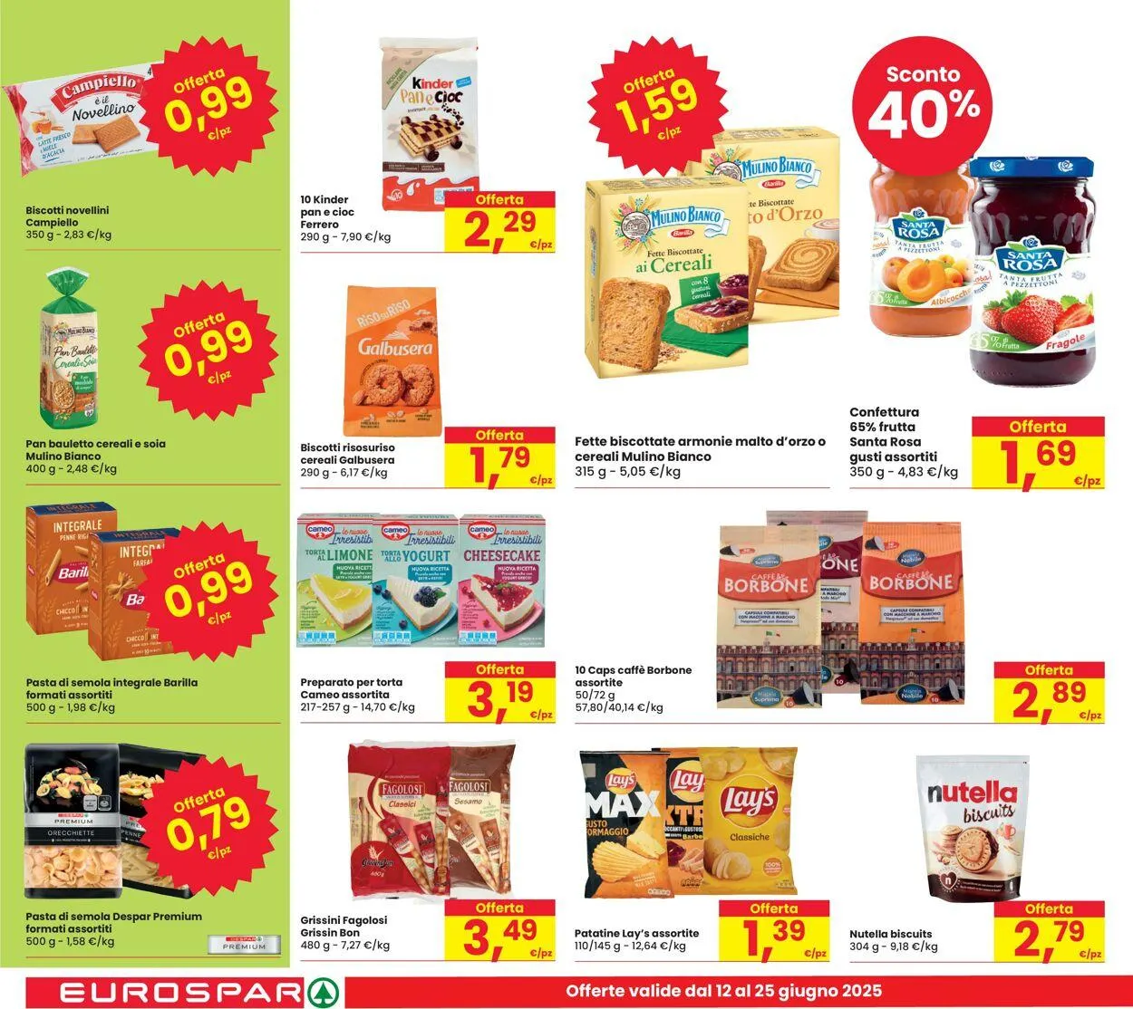 Eurospar Volantino attuale da 12 giugno a 25 giugno di 2025 - Pagina del volantino 16