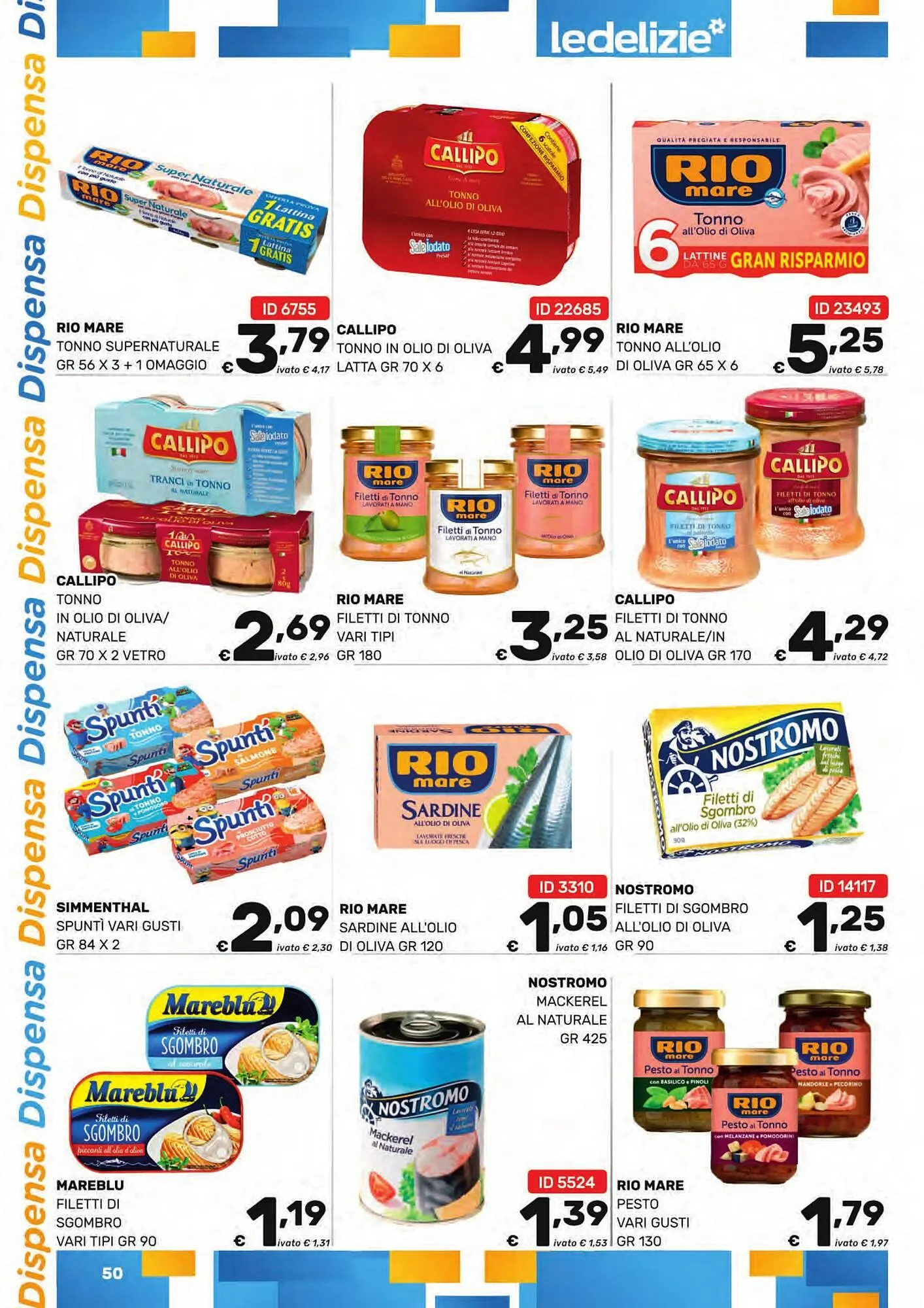 Volantino Le Delizie del Sud da 17 marzo a 31 marzo di 2025 - Pagina del volantino 50