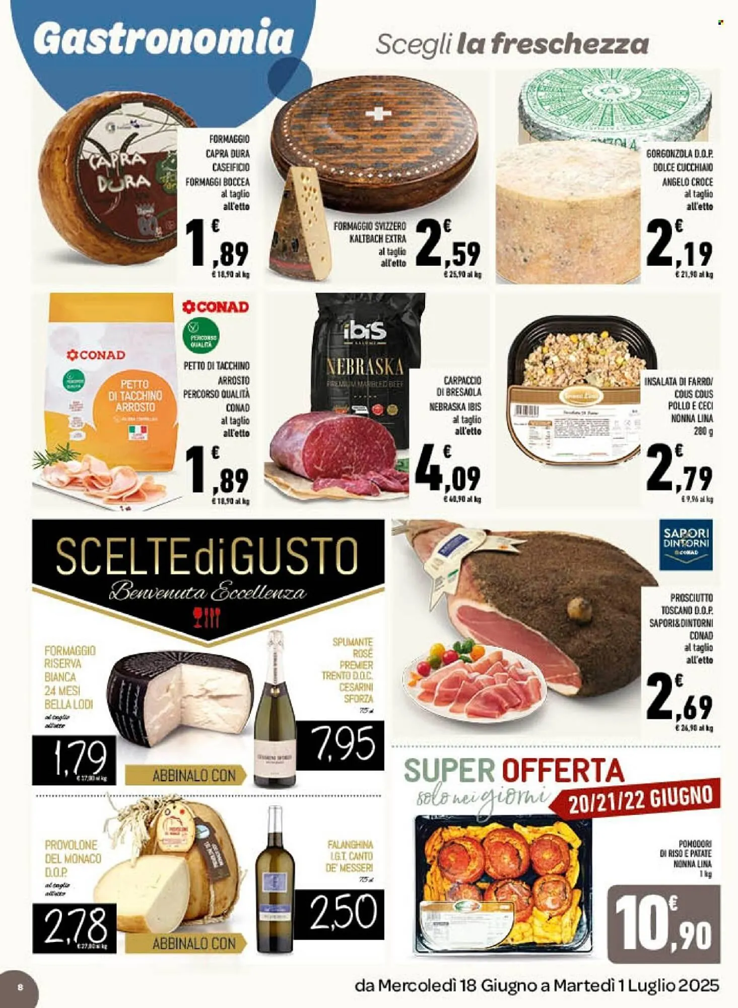 Volantino Conad da 18 giugno a 1 luglio di 2025 - Pagina del volantino 8