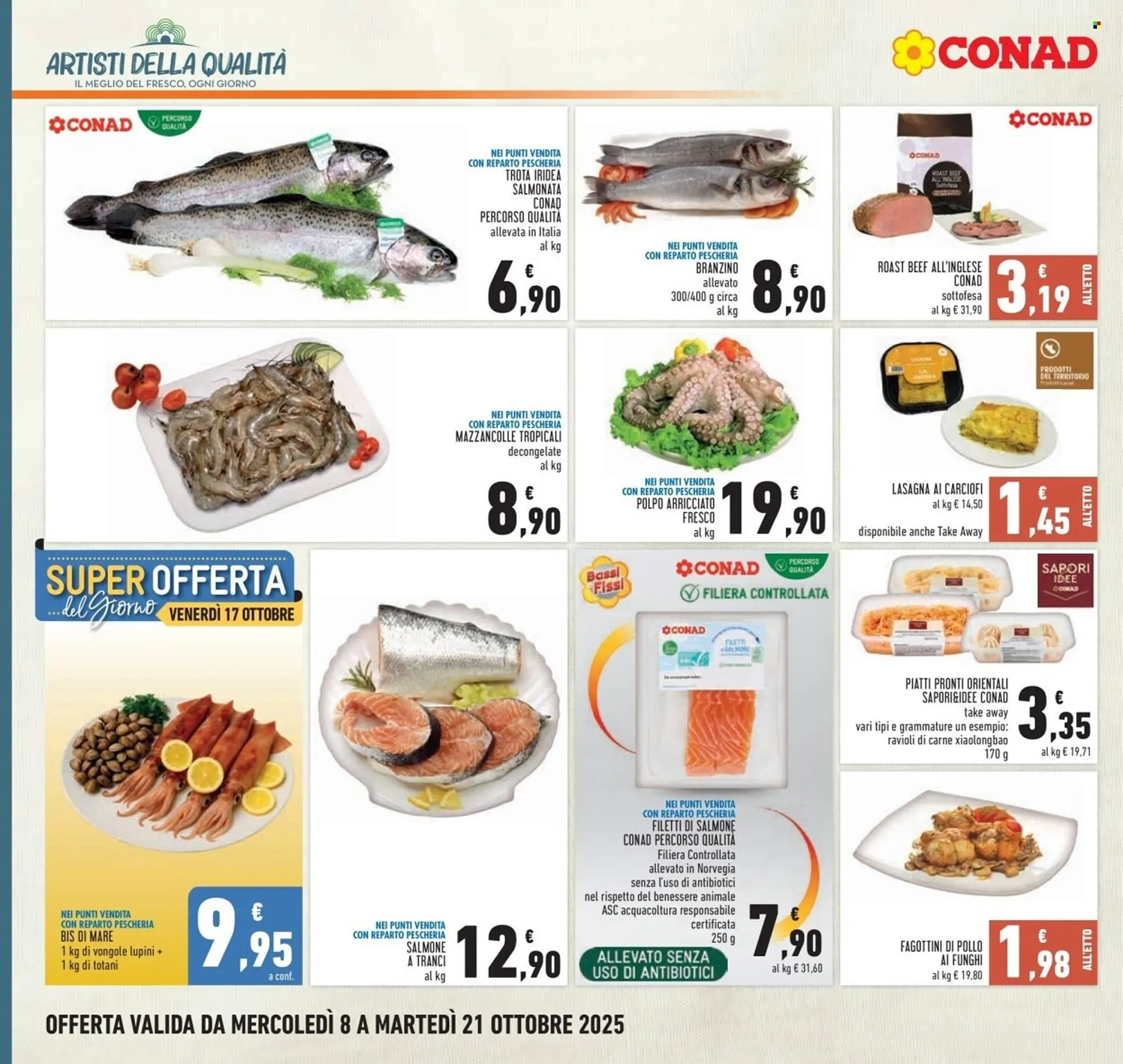 Volantino Conad da 8 ottobre a 21 ottobre di 2025 - Pagina del volantino 8