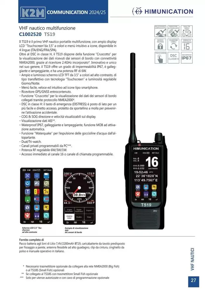 Comunicazione K2M da 28 gennaio a 31 dicembre di 2025 - Pagina del volantino 27