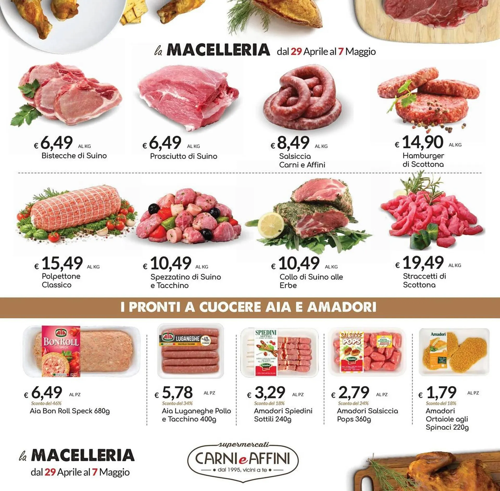 Volantino Carni e Affini Supermercati da 29 aprile a 17 maggio di 2026 - Pagina del volantino 2