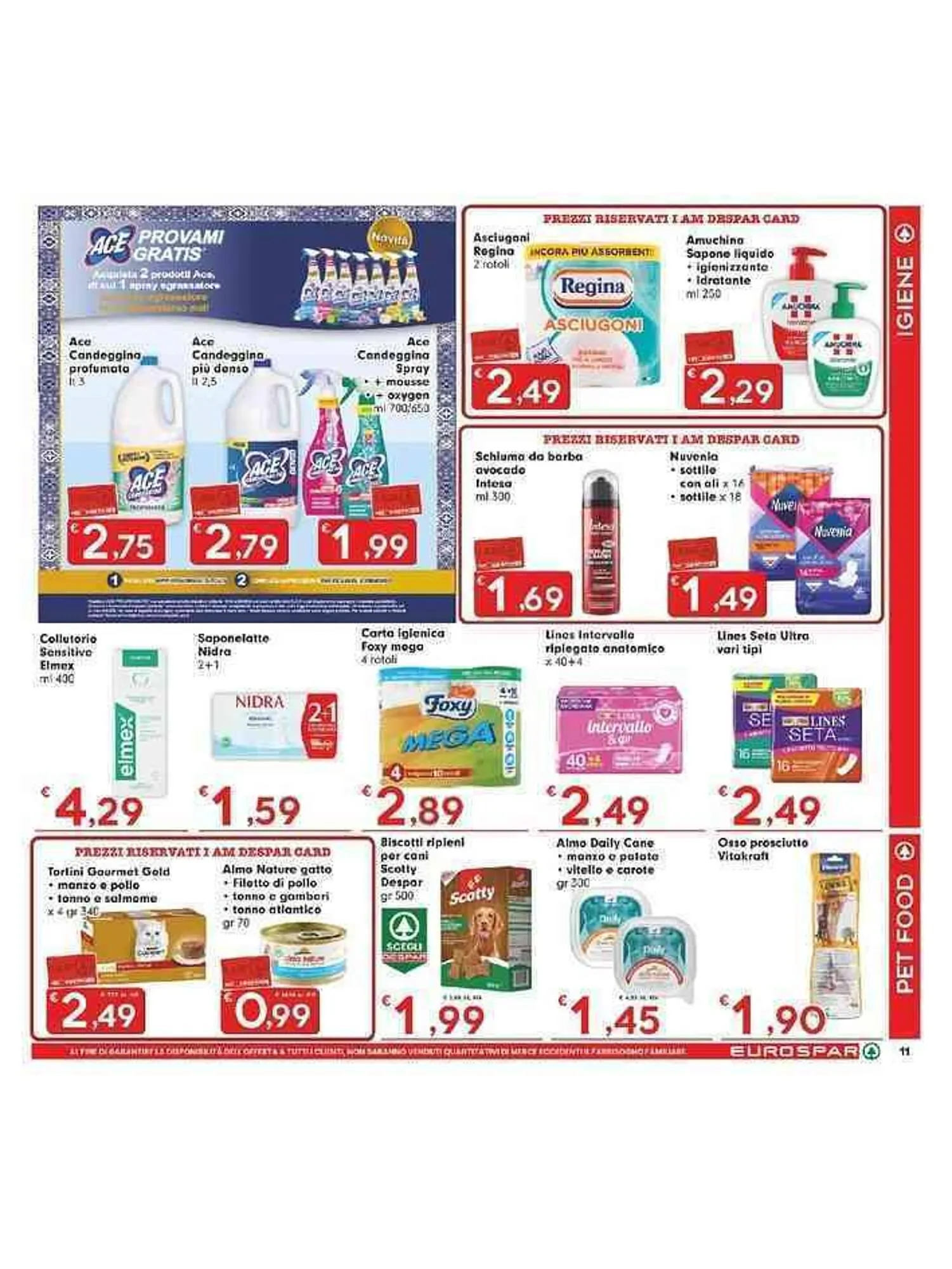 Volantino Eurospar da 3 aprile a 17 aprile di 2024 - Pagina del volantino 11