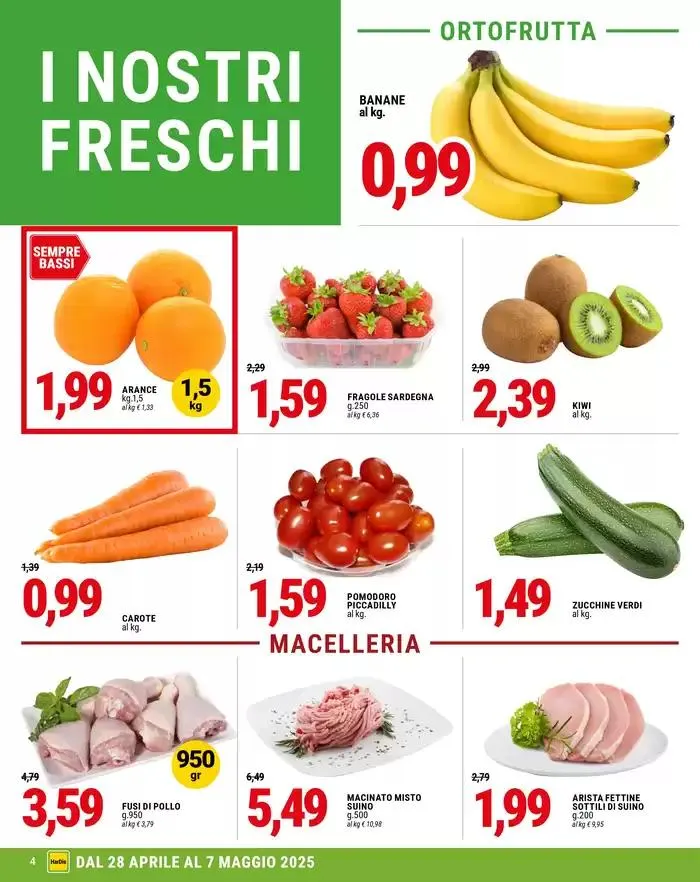 Carrello convenienza da 28 aprile a 7 maggio di 2025 - Pagina del volantino 4