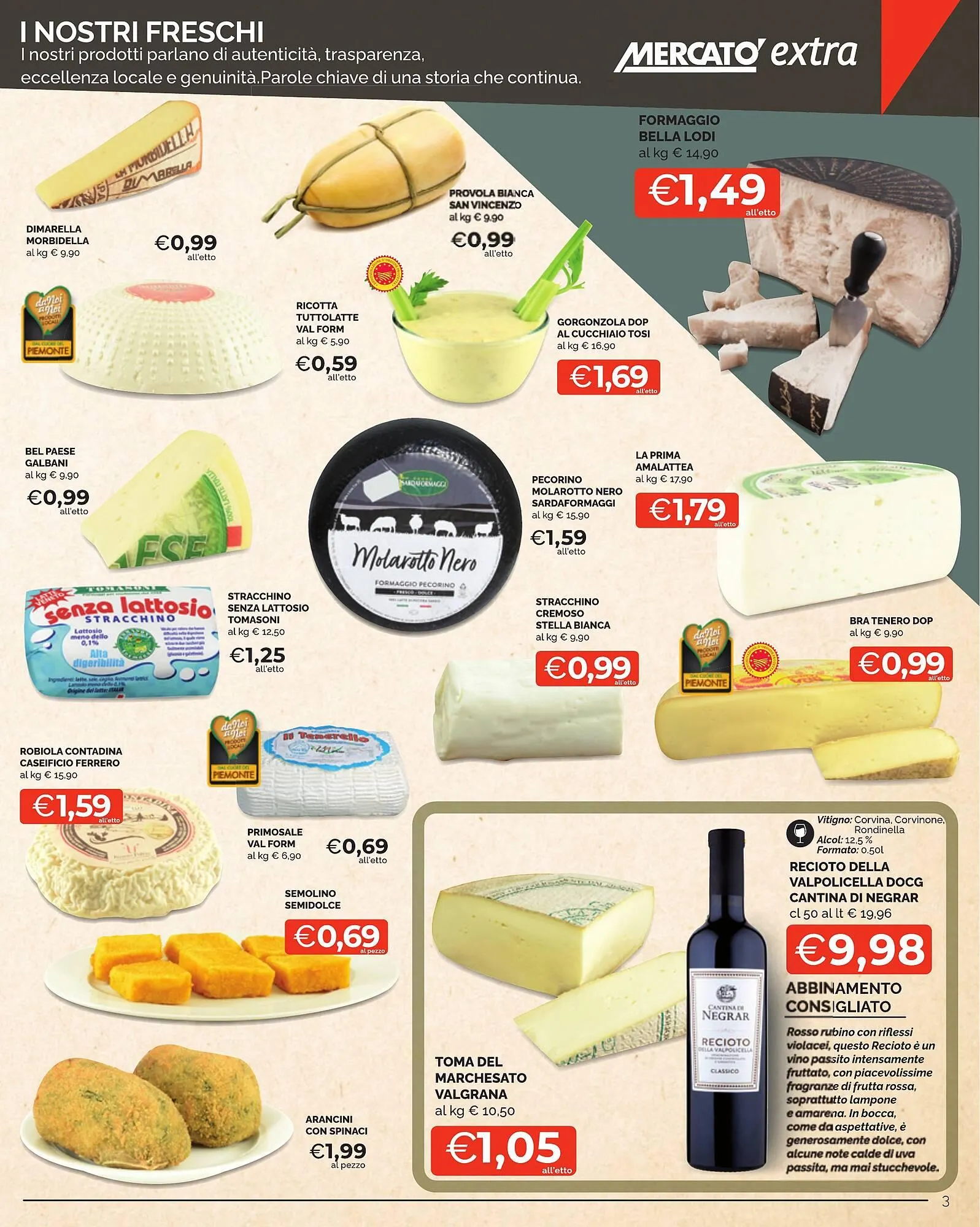 Volantino Mercatò Extra da 10 marzo a 16 marzo di 2025 - Pagina del volantino 3