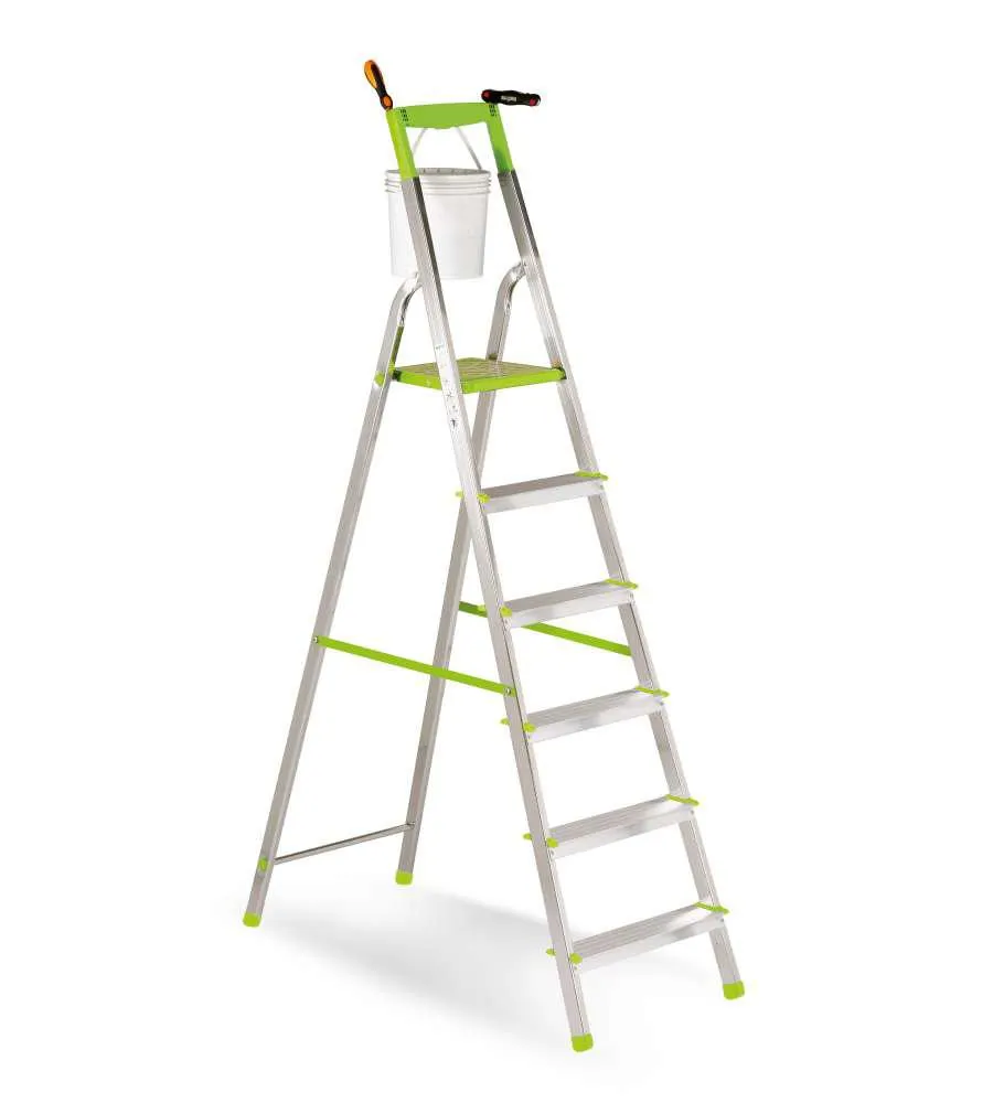 SCALA "VETTA" CON 6 GRADINI, 49X109X184 CM