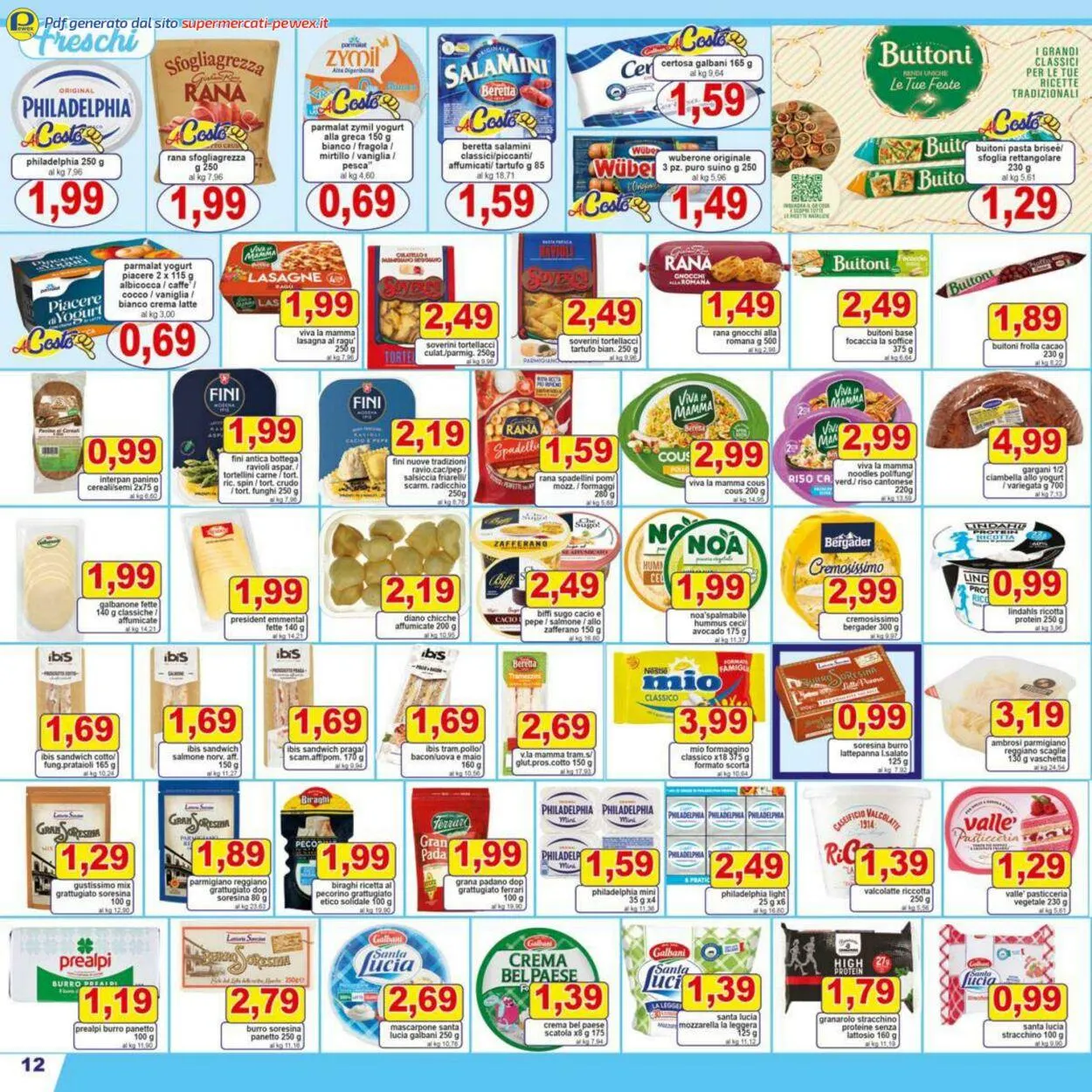 Pewex Volantino attuale da 9 dicembre a 23 dicembre di 2025 - Pagina del volantino 12