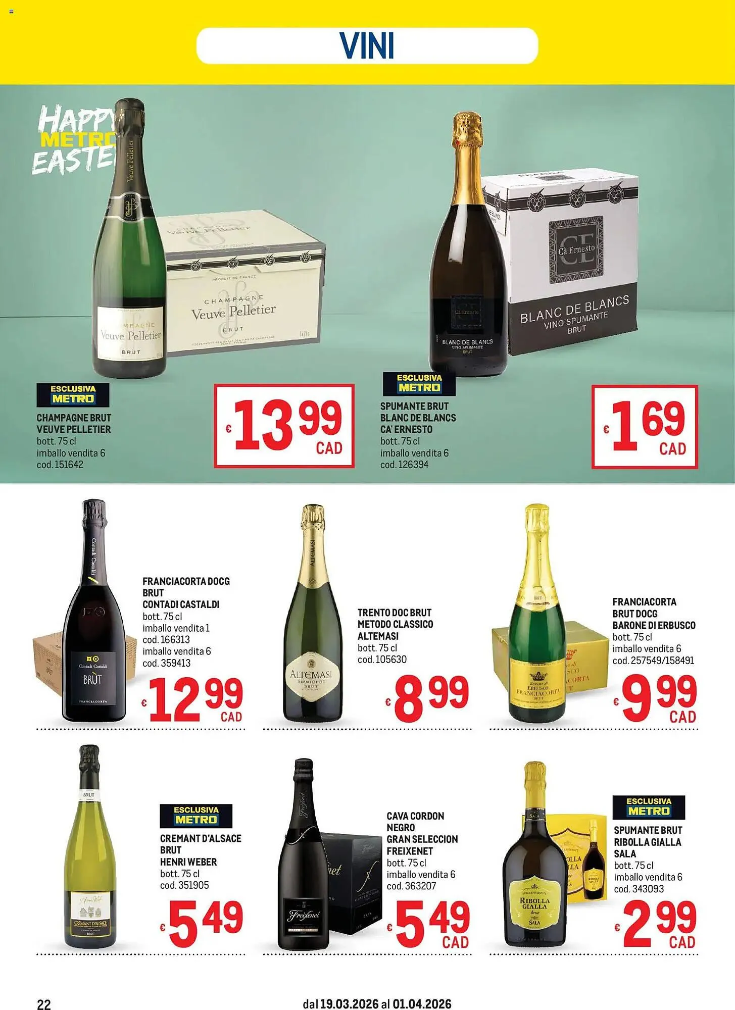 Volantino Metro da 19 marzo a 1 aprile di 2026 - Pagina del volantino 22