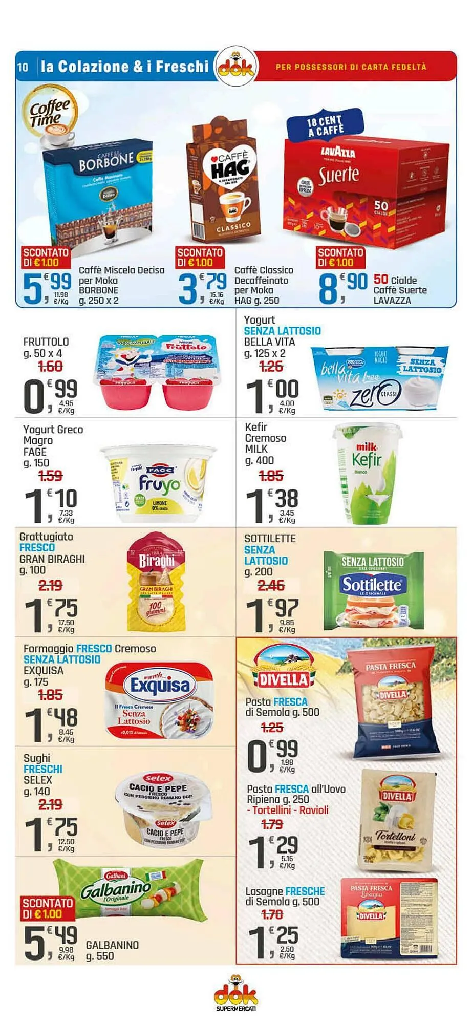 Volantino Supermercati Dok da 30 dicembre a 6 gennaio di 2026 - Pagina del volantino 10