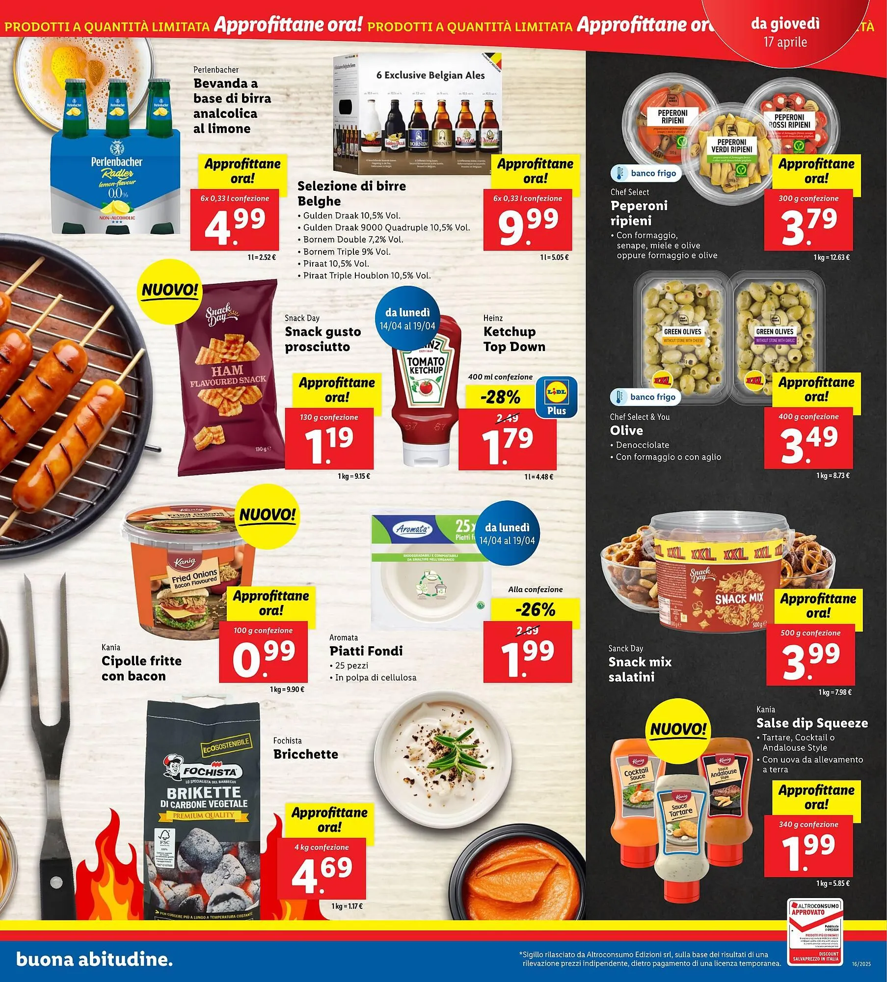 Volantino Lidl da 14 aprile a 19 aprile di 2025 - Pagina del volantino 25