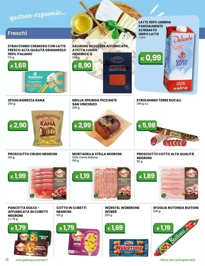 Buona Pasqua da 9 aprile a 21 aprile di 2025 - Pagina del volantino 10