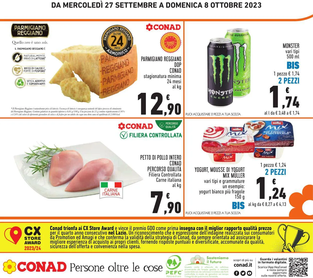 Conad - Roma Volantino attuale da 27 settembre a 8 ottobre di 2023 - Pagina del volantino 24