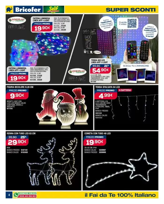 Abbiamo ribassato i prezzi di 5000 prodotti fino al 25% da 26 novembre a 8 dicembre di 2024 - Pagina del volantino 4
