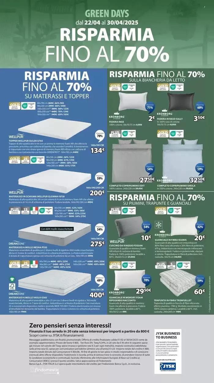 Green days da 22 aprile a 30 aprile di 2025 - Pagina del volantino 7