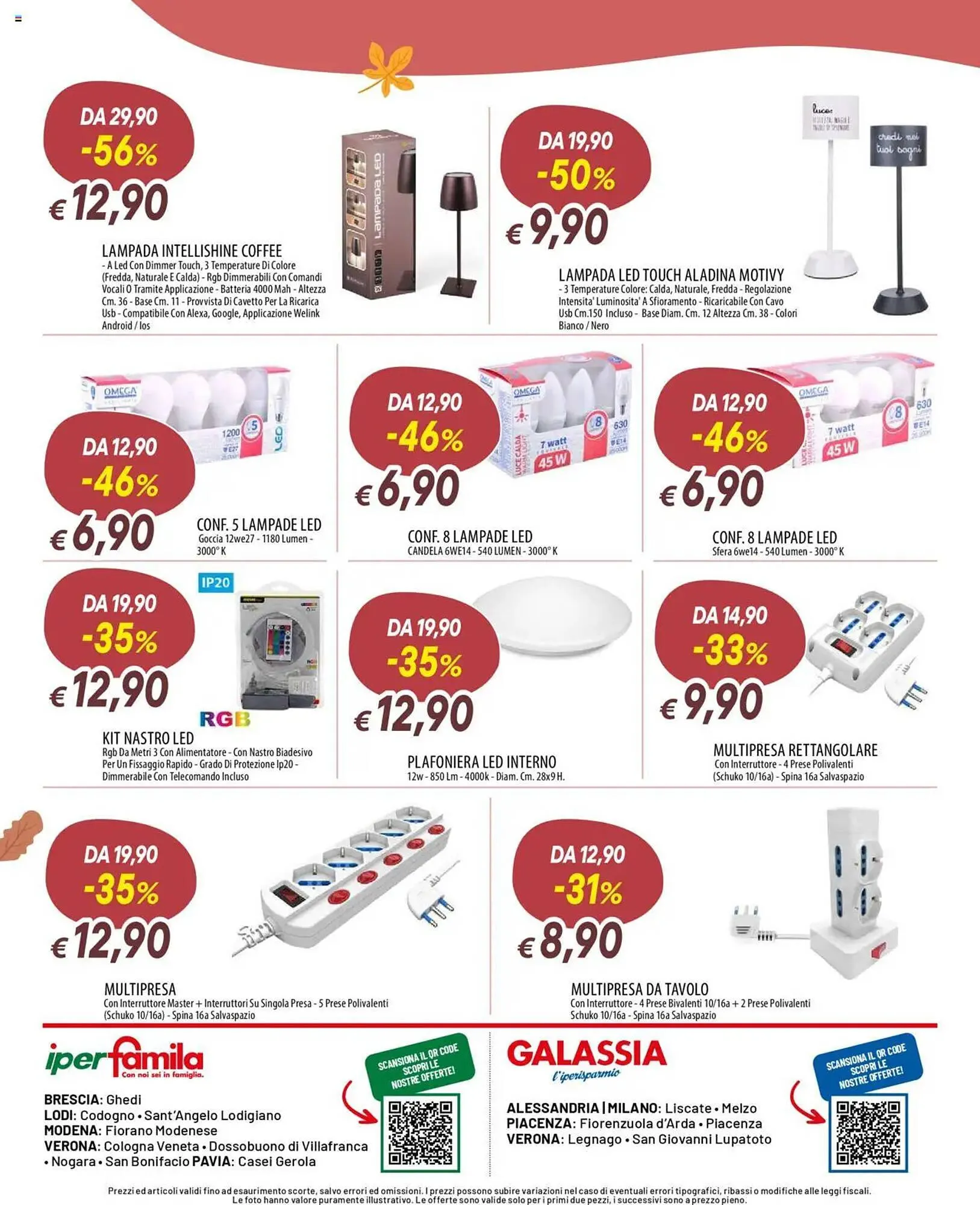 Volantino Galassia da 13 ottobre a 9 novembre di 2025 - Pagina del volantino 12