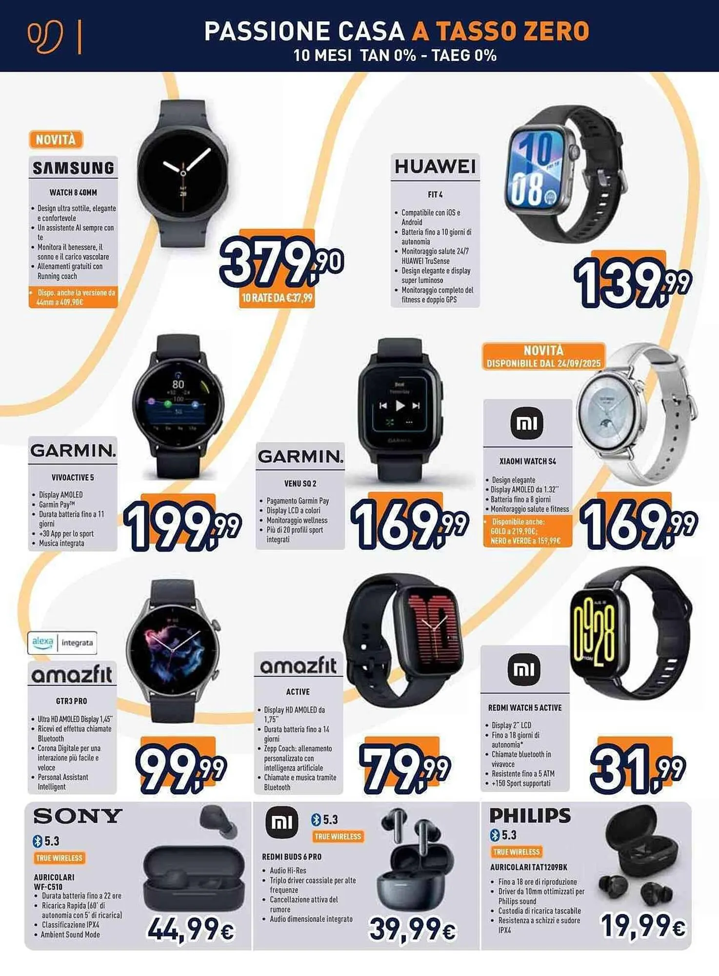Volantino Unieuro da 17 settembre a 3 ottobre di 2025 - Pagina del volantino 34