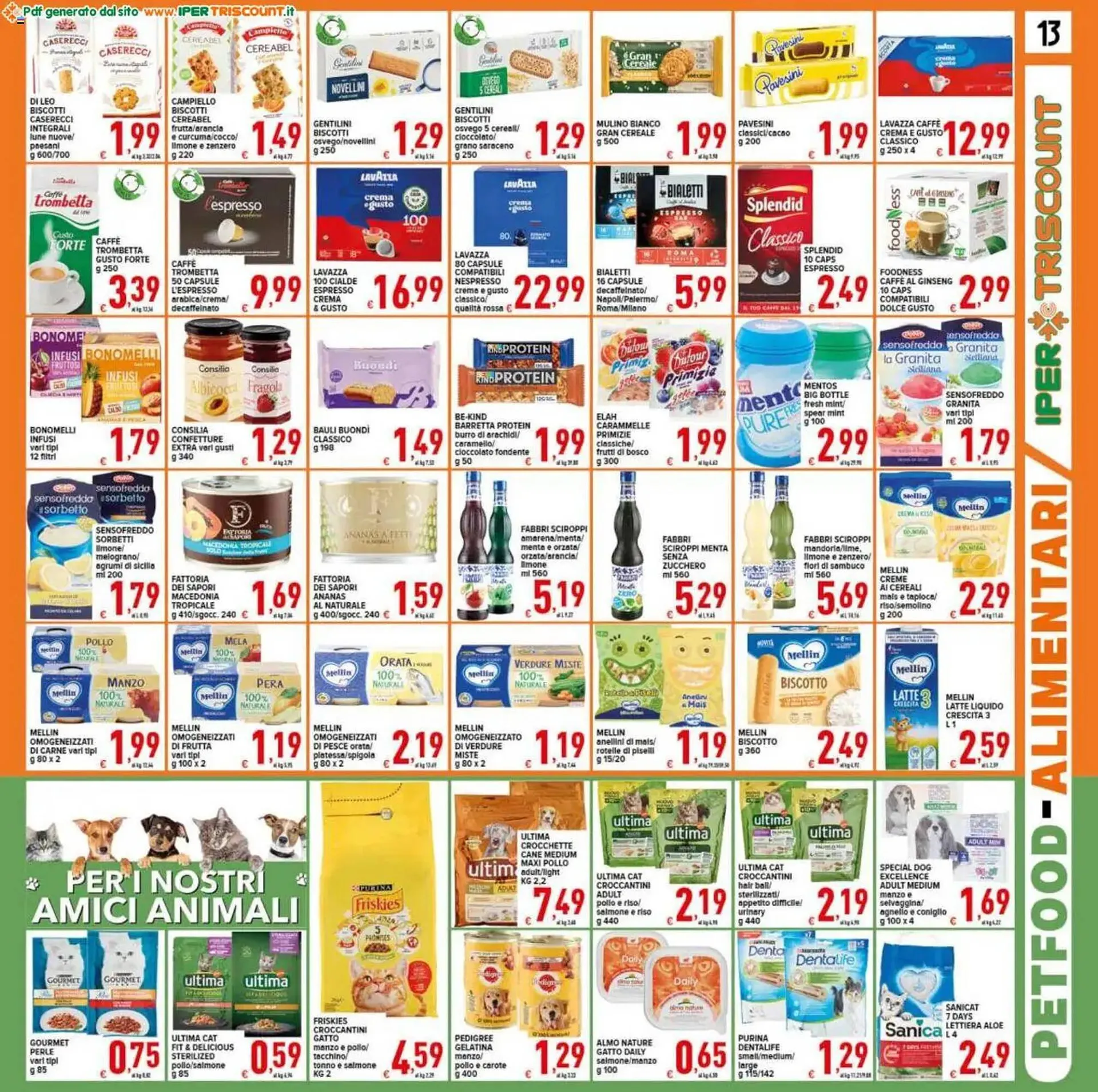 Volantino Iper Triscount da 25 luglio a 5 agosto di 2025 - Pagina del volantino 13