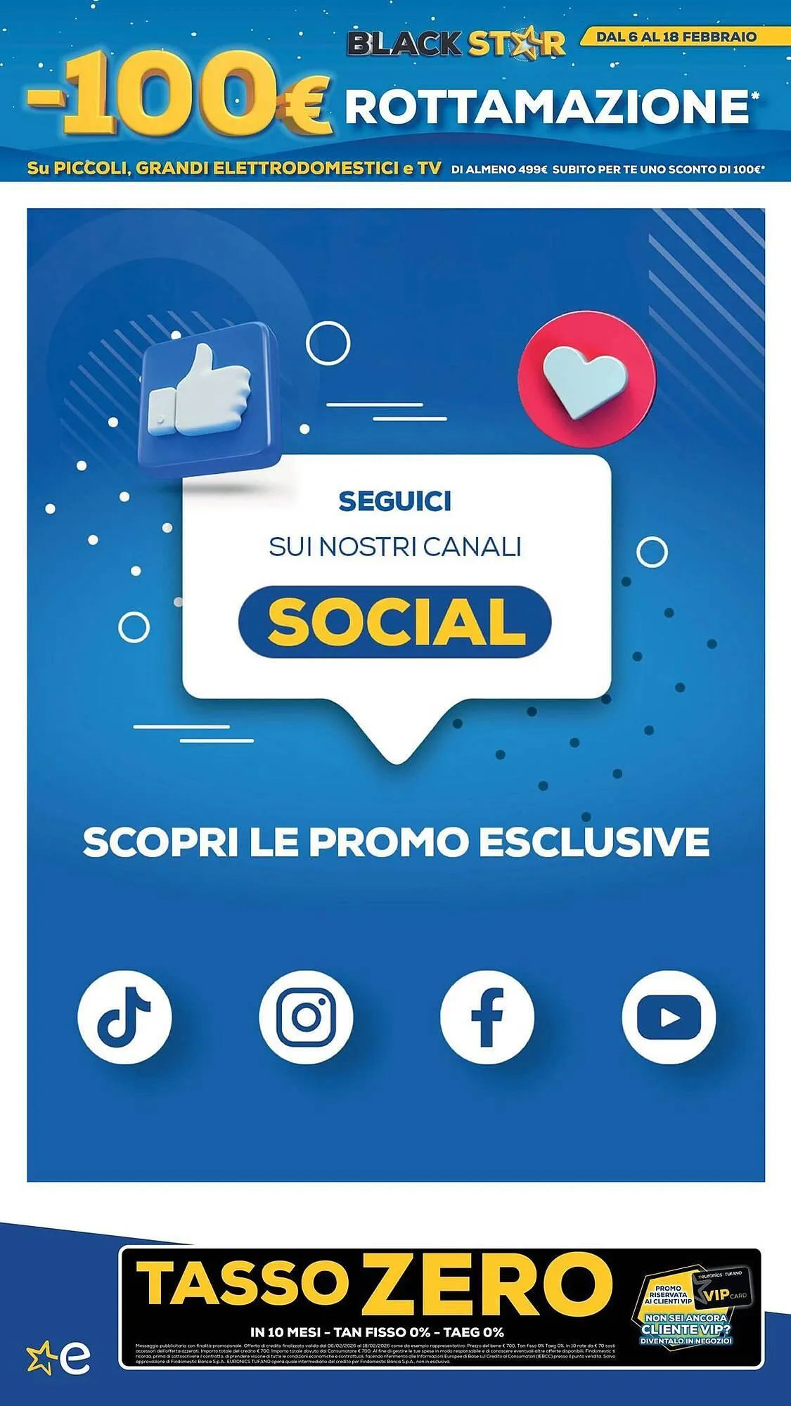 Volantino Euronics da 9 febbraio a 18 febbraio di 2026 - Pagina del volantino 9