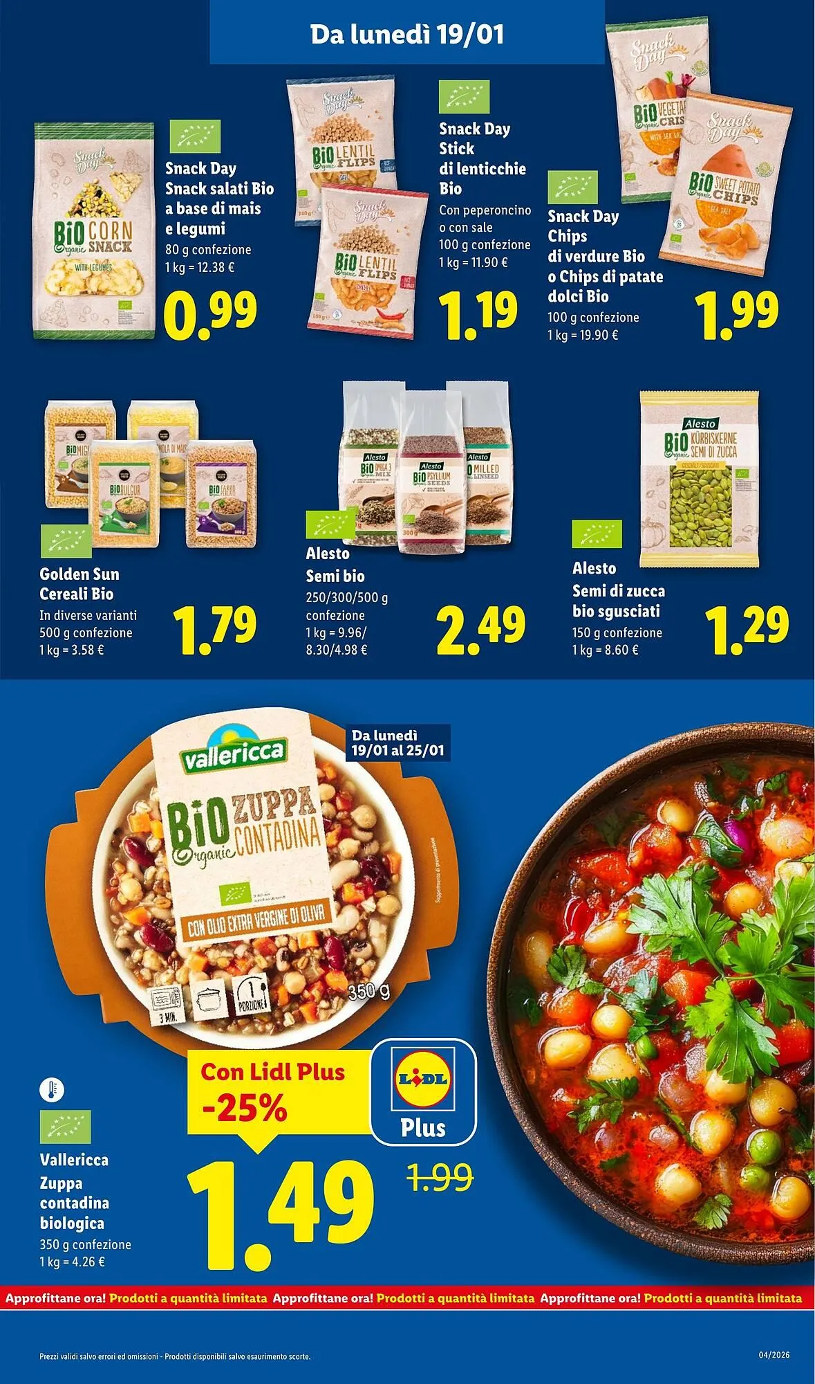 Volantino Lidl da 19 gennaio a 25 gennaio di 2026 - Pagina del volantino 19