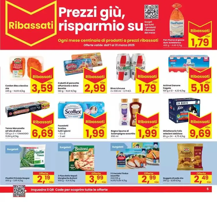 Sconti fino al 50%  da 6 marzo a 19 marzo di 2025 - Pagina del volantino 5