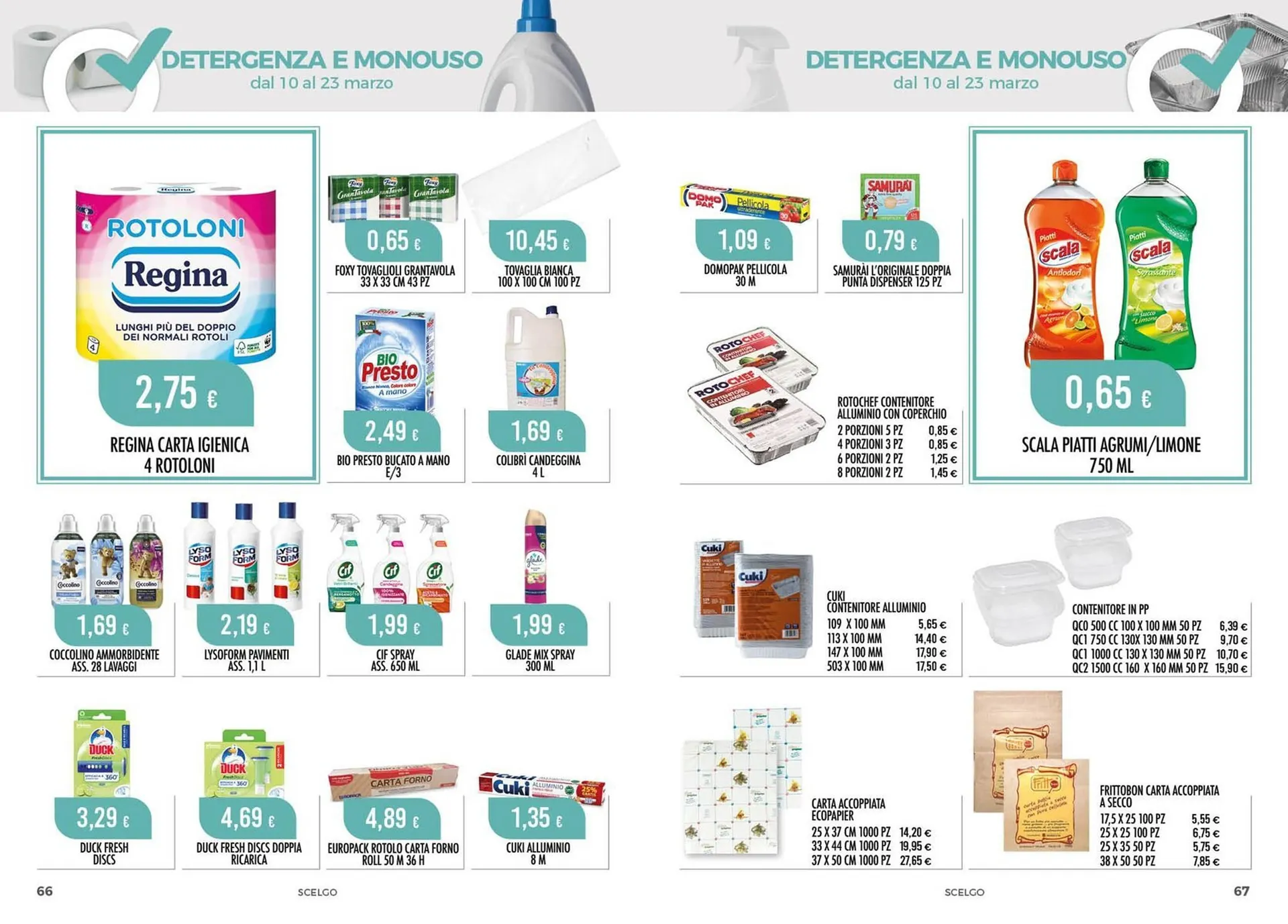 Volantino Scelgo da 10 marzo a 23 marzo di 2025 - Pagina del volantino 34
