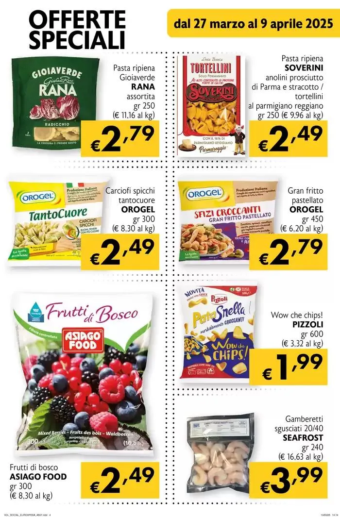 Offerte Speciali da 1 aprile a 9 aprile di 2025 - Pagina del volantino 4