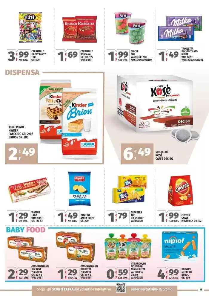 Prezzi leggerissimi! da 23 aprile a 3 maggio di 2025 - Pagina del volantino 9