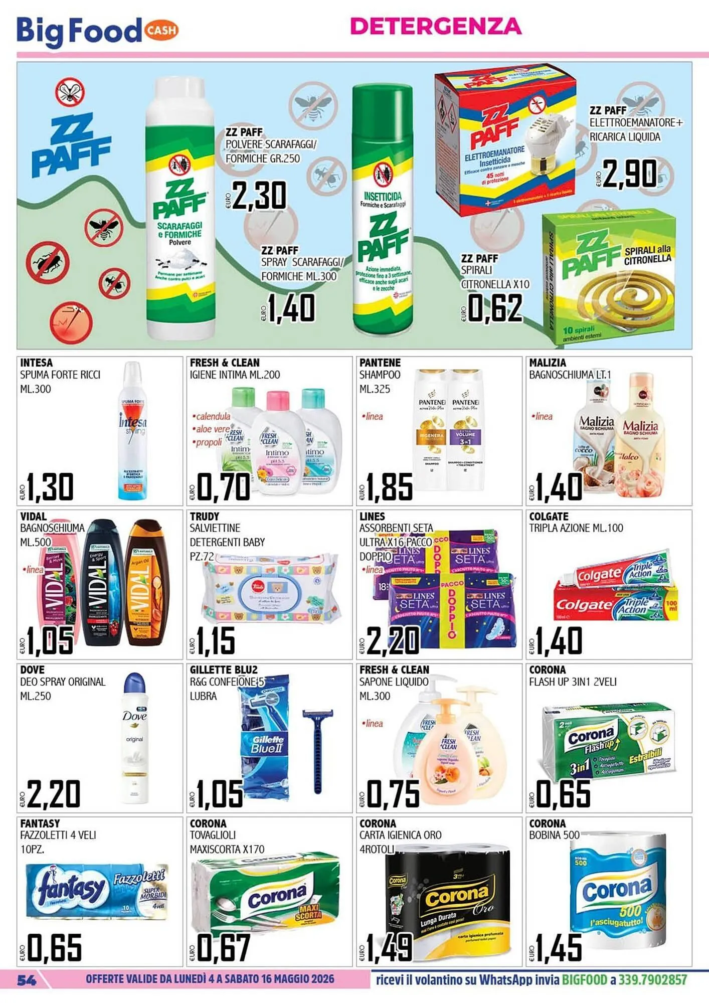 Volantino Big Food da 4 maggio a 16 maggio di 2026 - Pagina del volantino 54