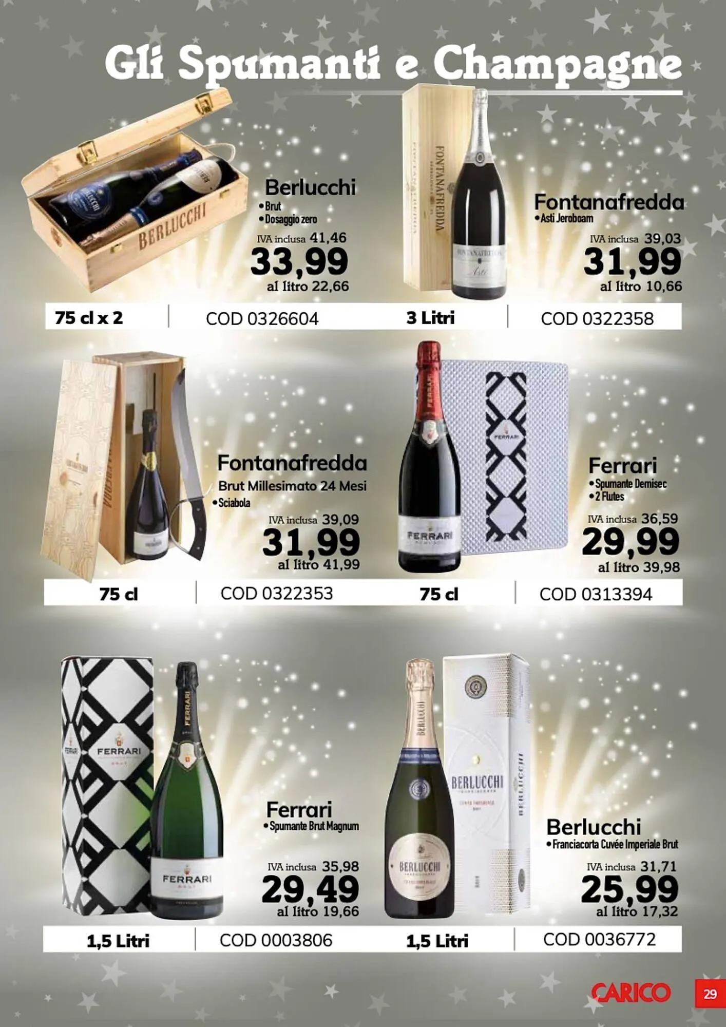 Volantino Carico Cash & Carry da 8 novembre a 21 dicembre di 2025 - Pagina del volantino 29